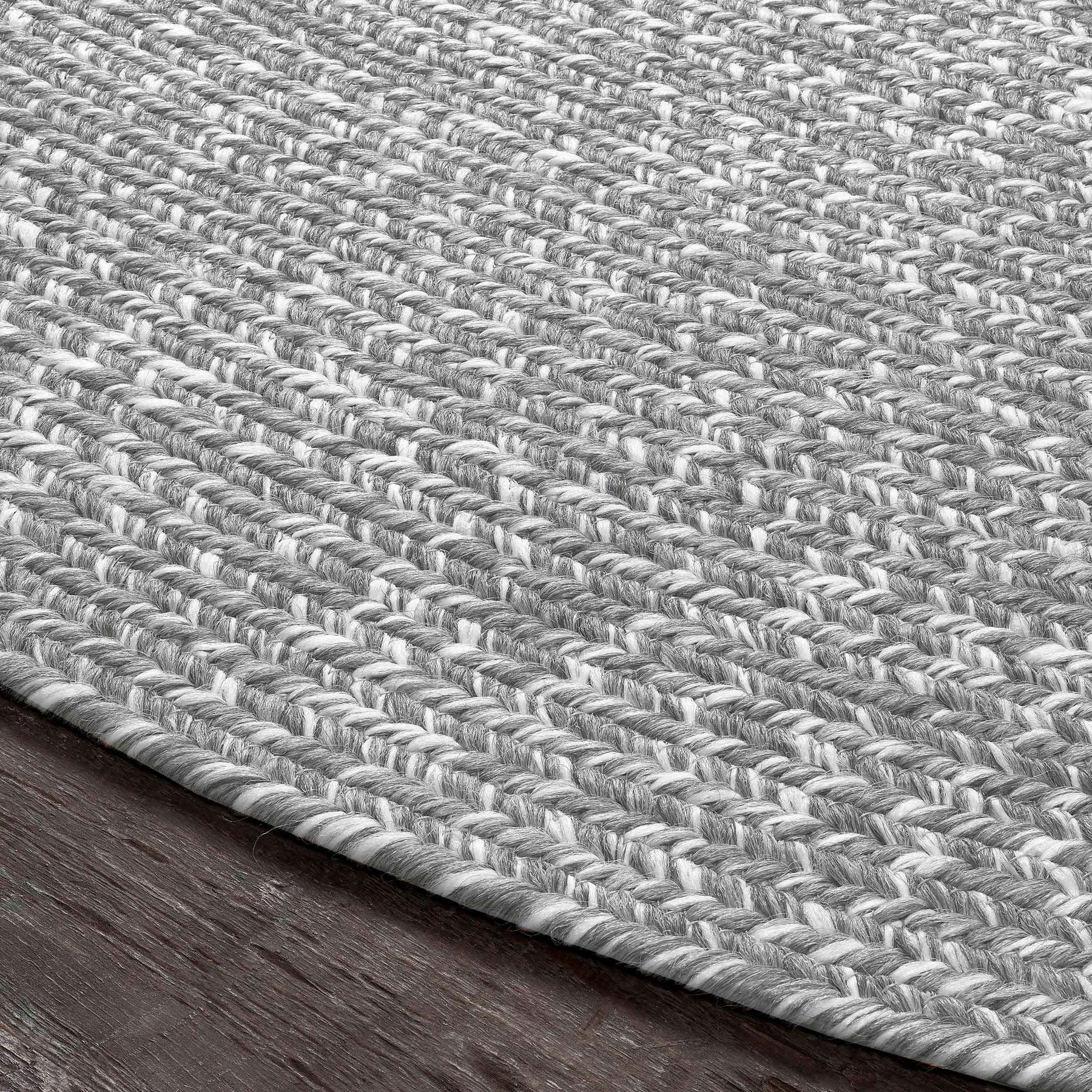 Reversible Braided Eco-Friendly Area Rug Indoor Outdoor Rugs