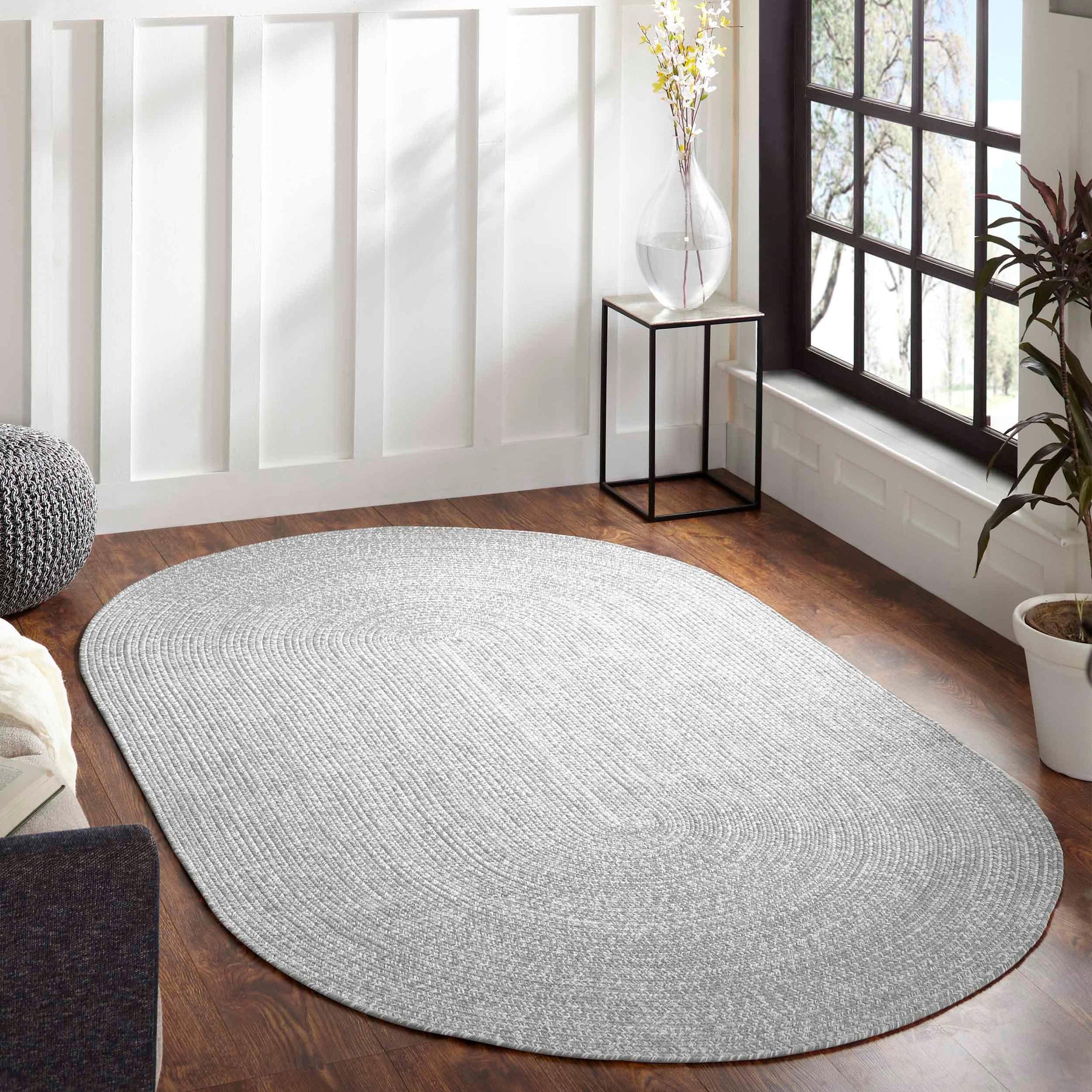 Reversible Braided Eco-Friendly Area Rug Indoor Outdoor Rugs