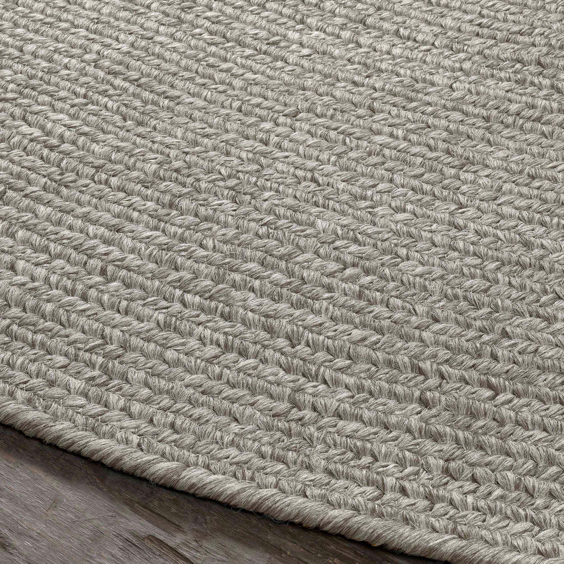 Bohemian Braided Indoor Outdoor Rugs Solid Round Area Rug
