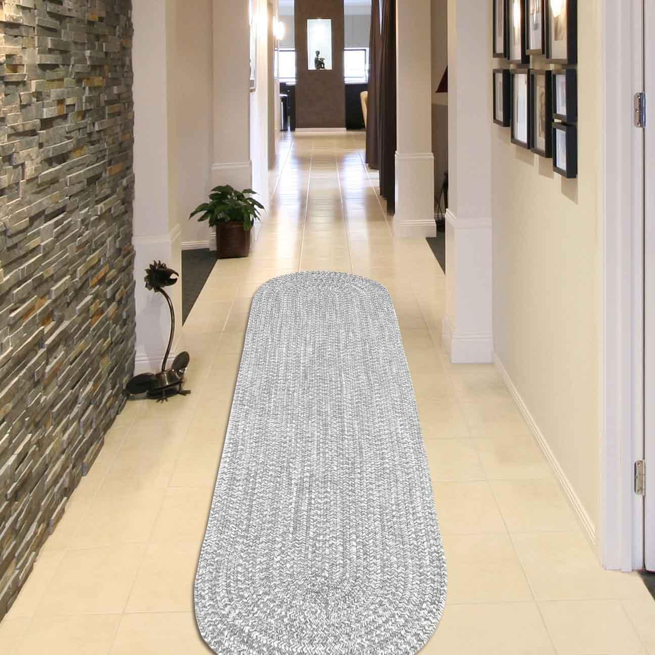 Reversible Braided Eco-Friendly Area Rug Indoor Outdoor Rugs