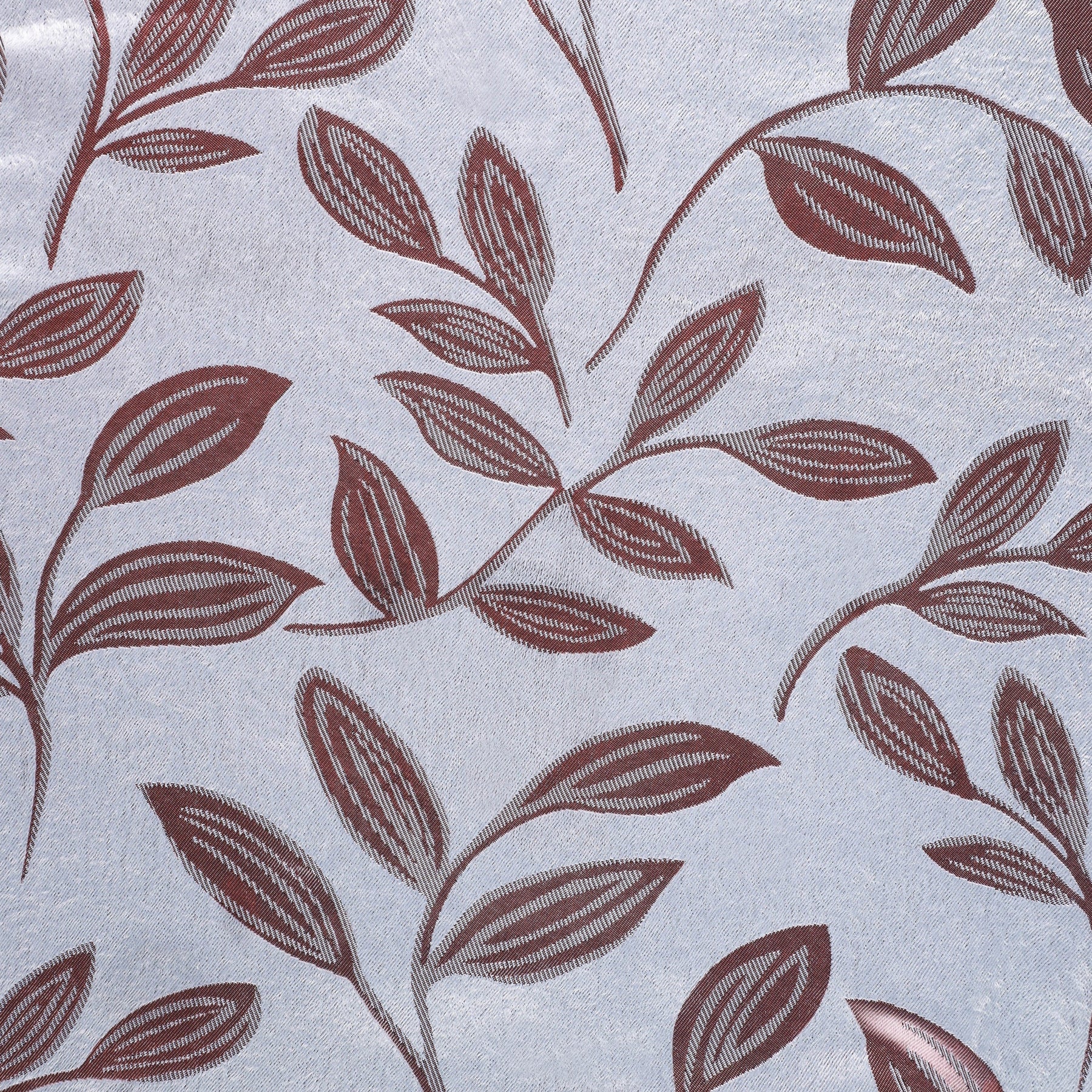 Leaves Room Darkening Blackout Curtain Panel Sets 8 Pieces