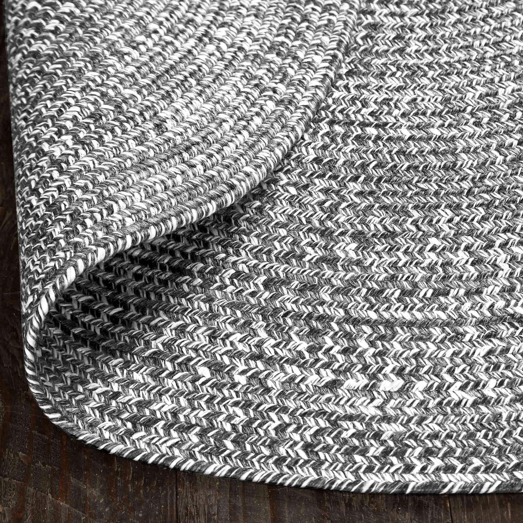 Reversible Braided Eco-Friendly Area Rug Indoor Outdoor Rugs