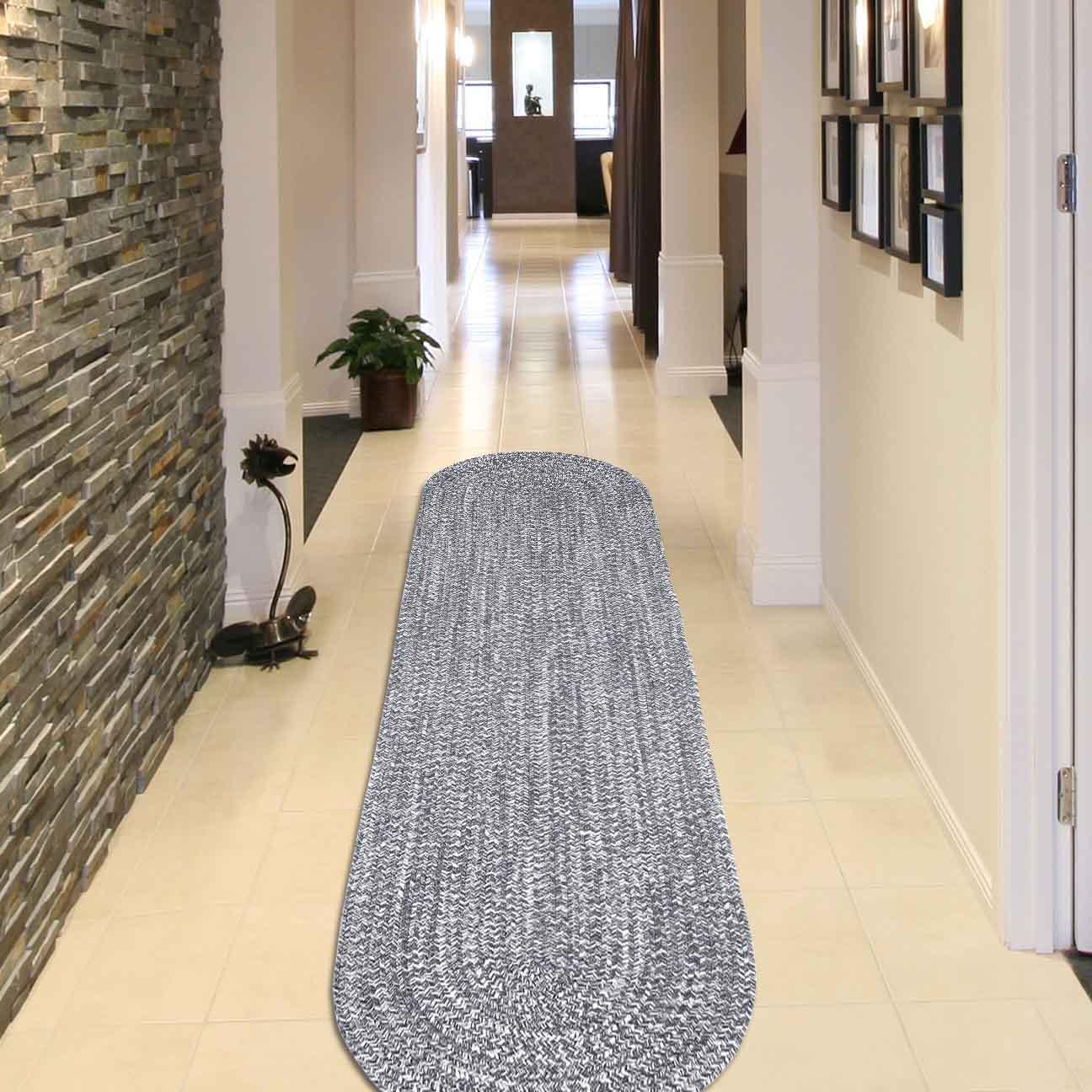 Reversible Braided Eco-Friendly Area Rug Indoor Outdoor Rugs