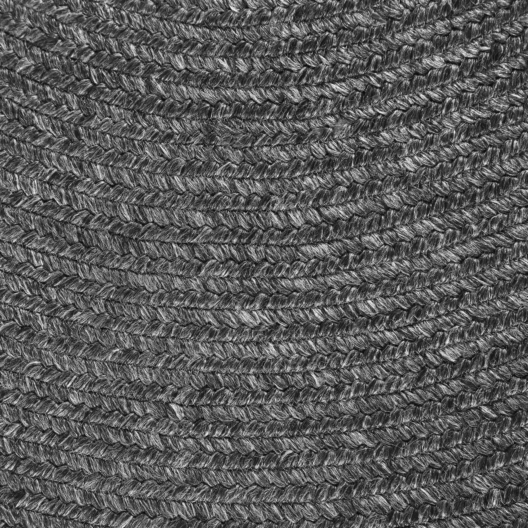 Bohemian Indoor Outdoor Rugs Solid Rectangle Braided Area Rug
