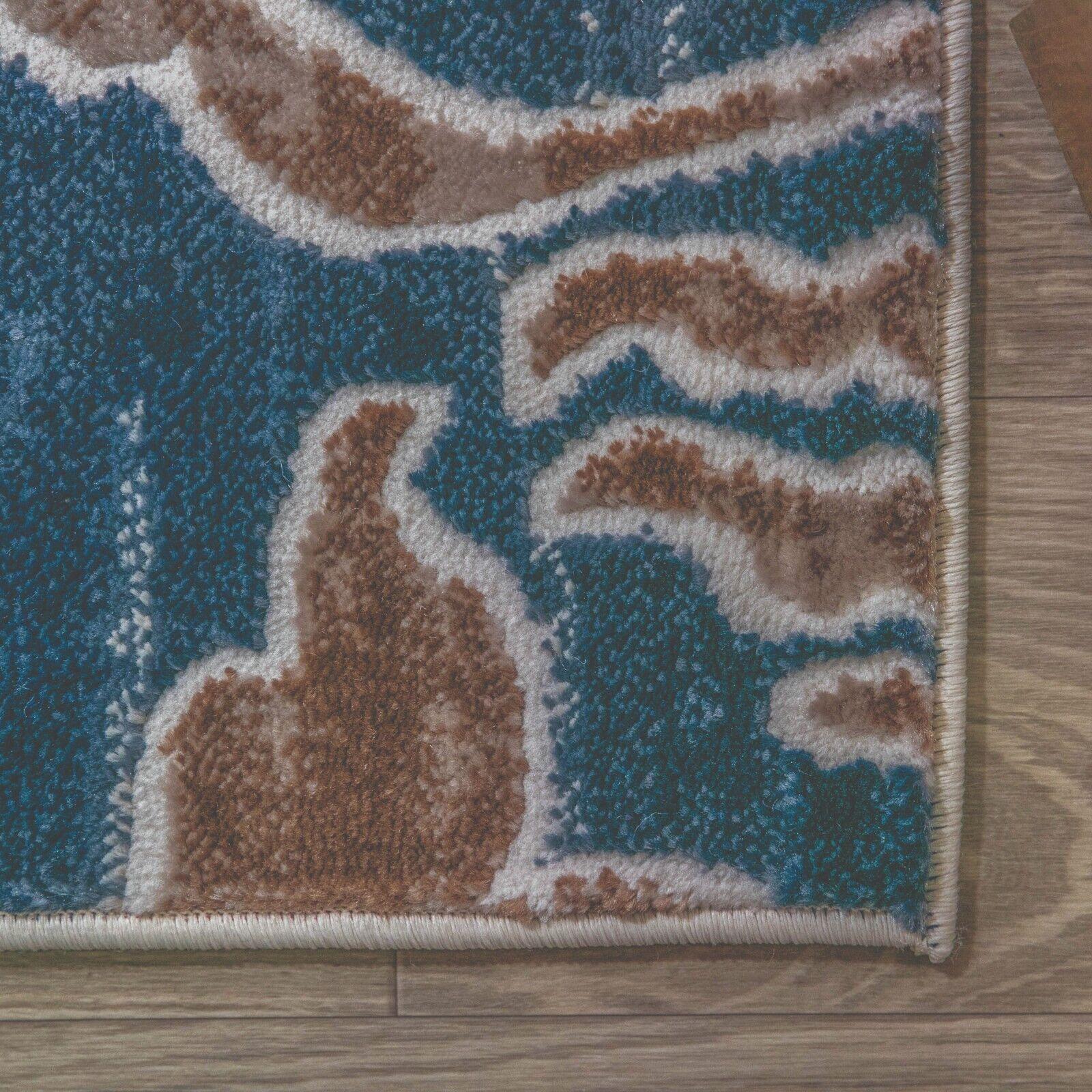 Storyville Geometric Scroll Patchwork Indoor Area Rugs Or Runnner Rug
