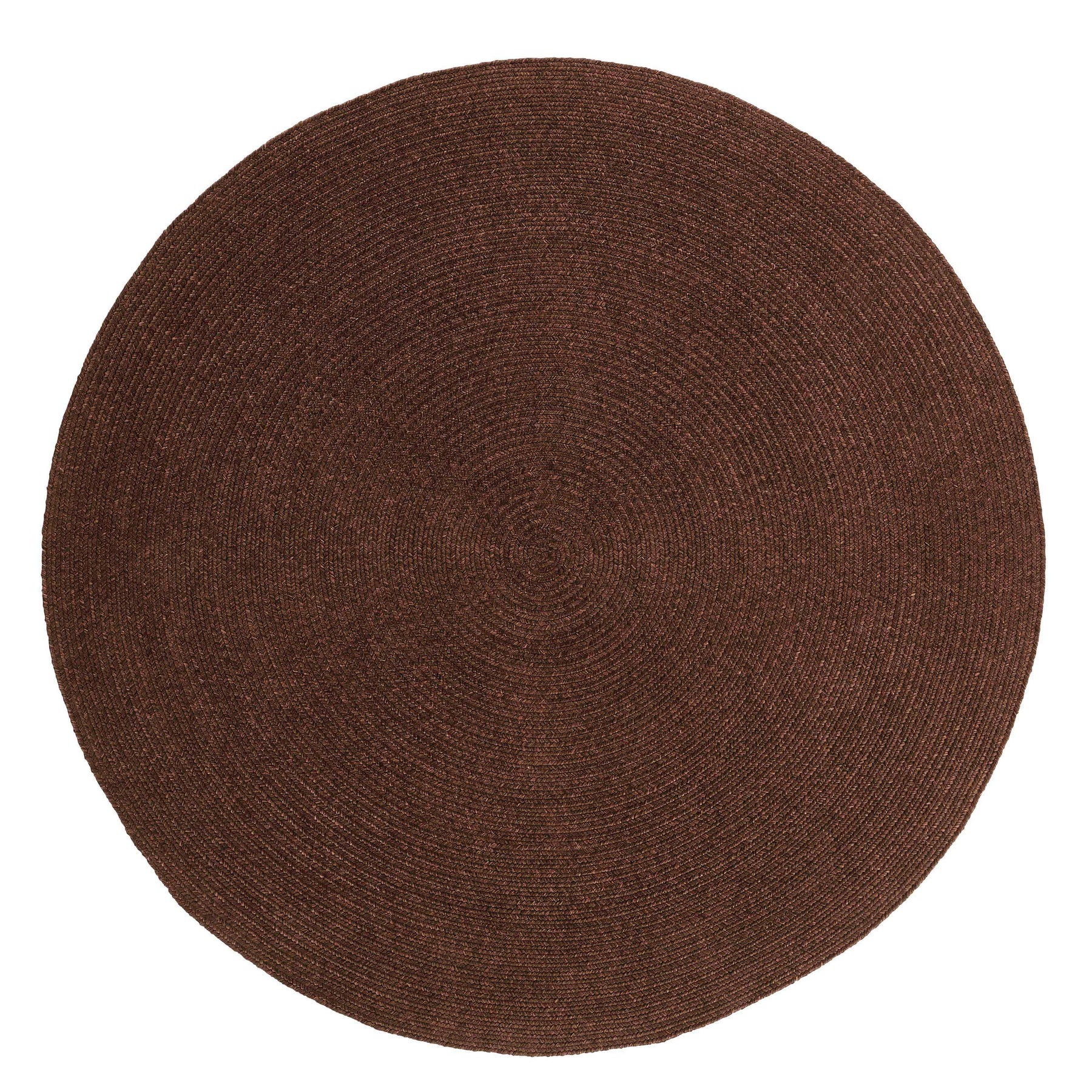Bohemian Braided Indoor Outdoor Rugs Solid Round Area Rug