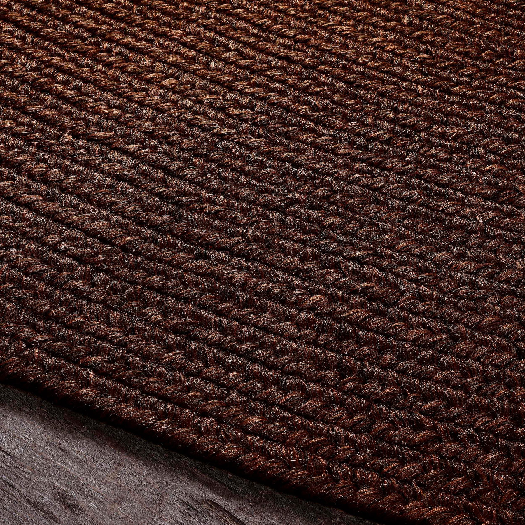 Bohemian Braided Indoor Outdoor Rugs Solid Round Area Rug