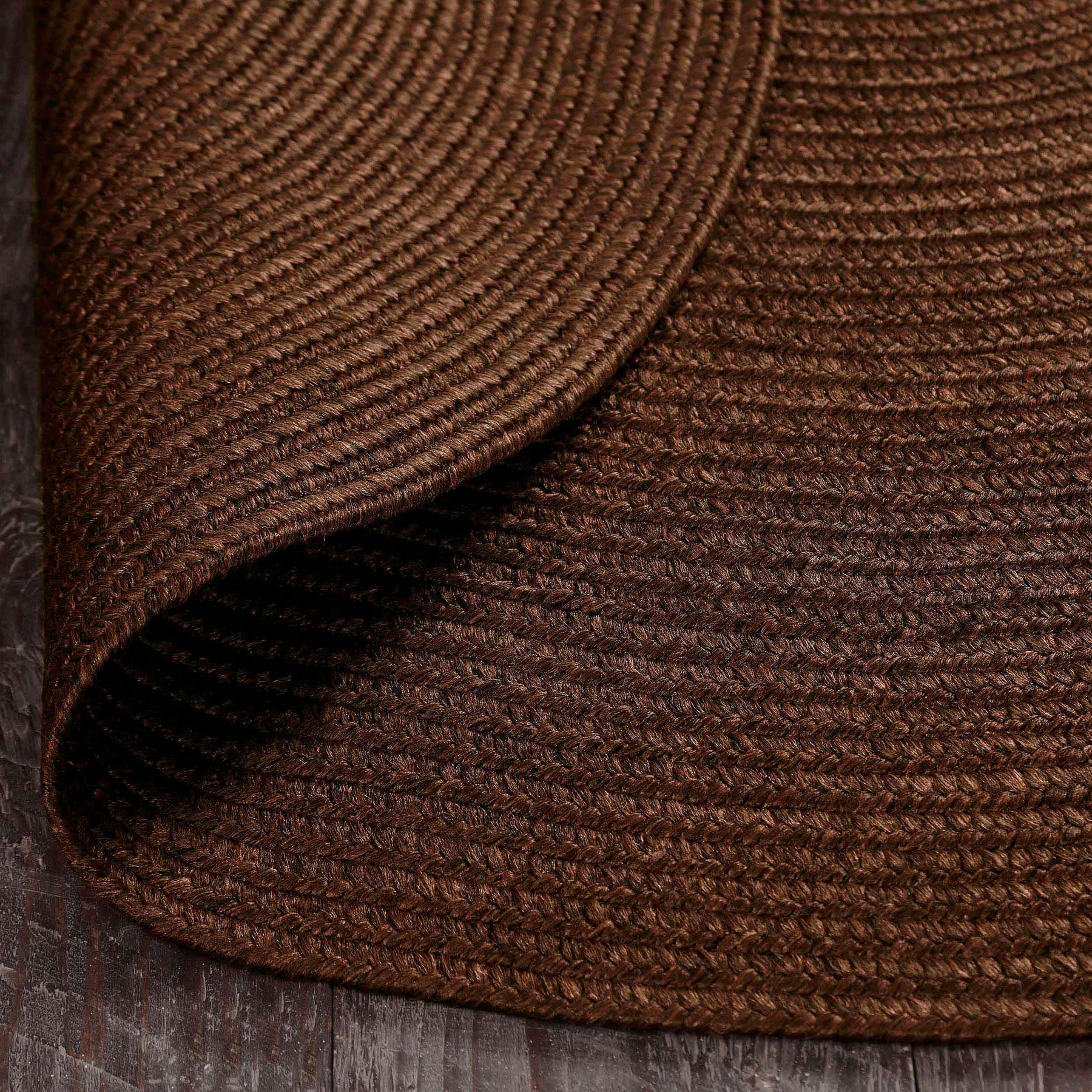 Bohemian Braided Indoor Outdoor Rugs Solid Round Area Rug