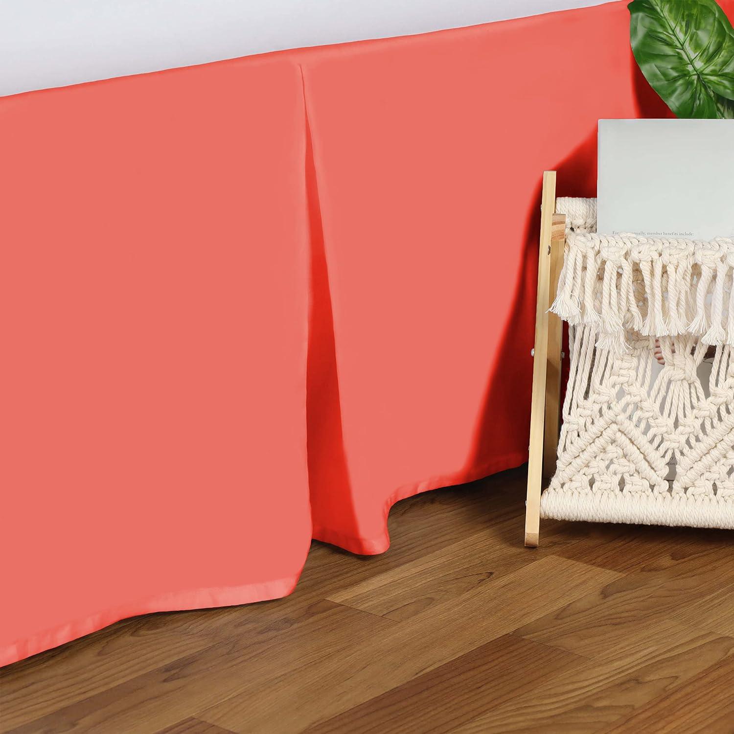 Egyptian Cotton 300 Thread Count Solid Bed Skirt