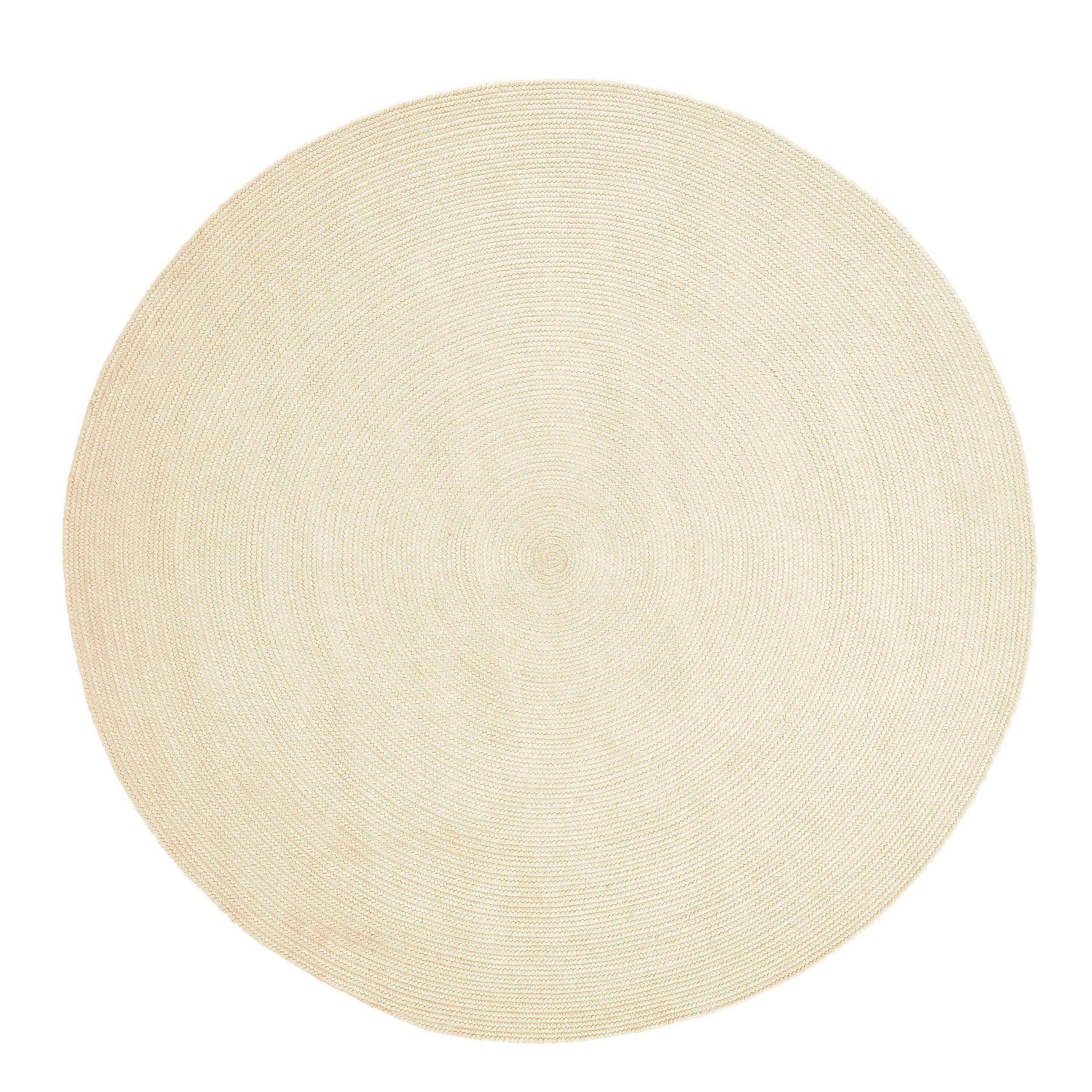 Bohemian Braided Indoor Outdoor Rugs Solid Round Area Rug