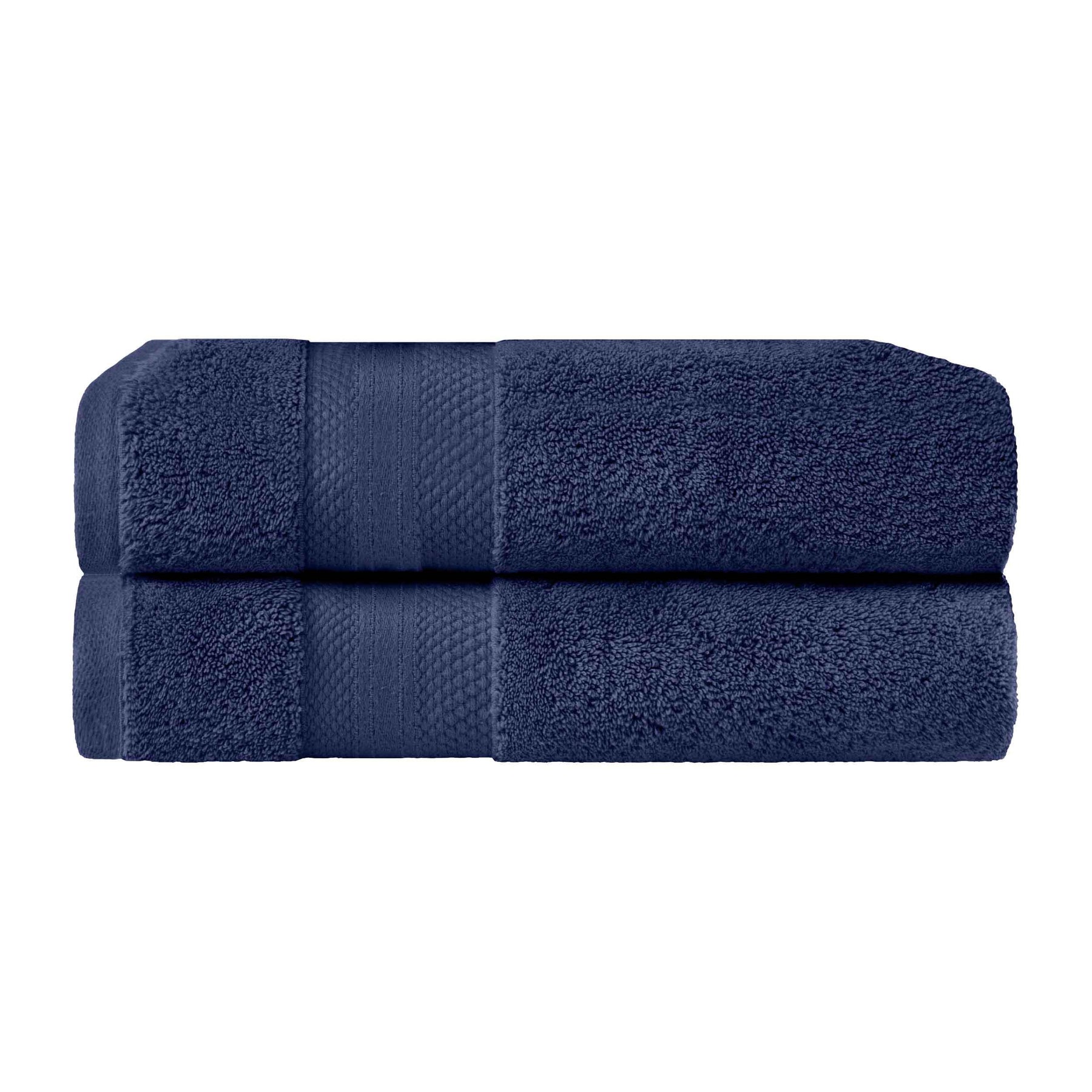 Aria Turkish Cotton Heavyweight Solid Absorbent 2-Piece Bath Towel Set