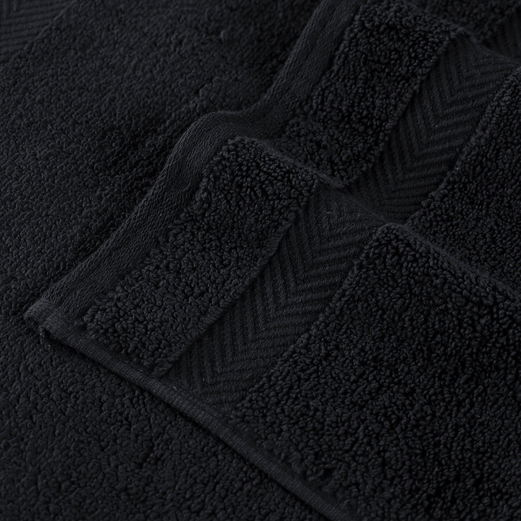 Zero Twist Cotton Ultra-Soft Absorbent Assorted 12 Piece Towel Set