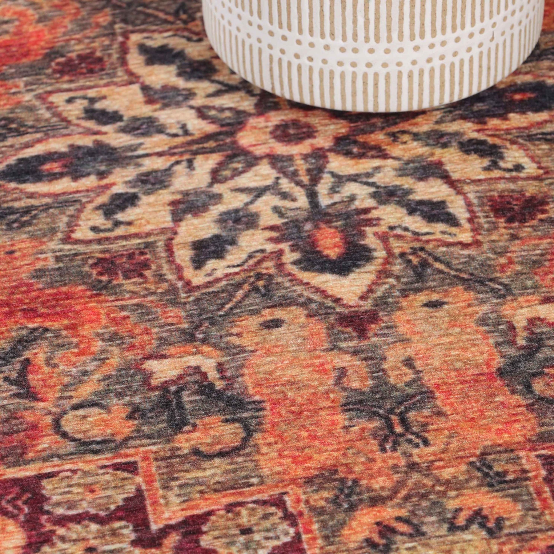 Copley Bohemian Oriental Medallion Wildlife Indoor Area Rug Or Runner