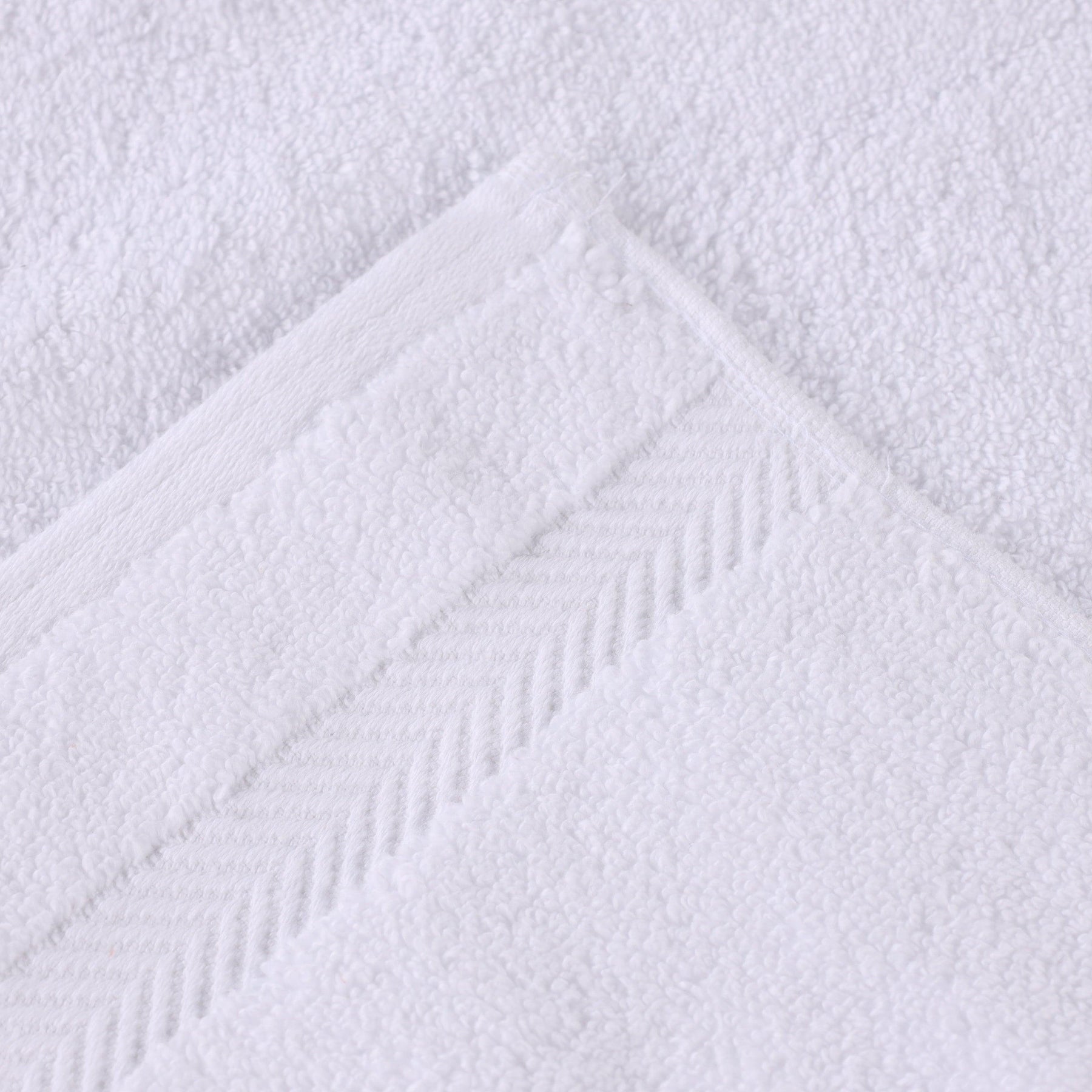 Zero Twist Cotton Ultra-Soft Absorbent Assorted 12 Piece Towel Set