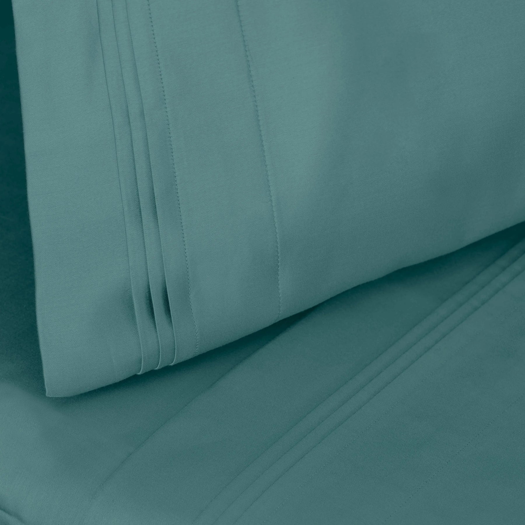 1000 Thread Count Egyptian Cotton Solid Pillowcase Set