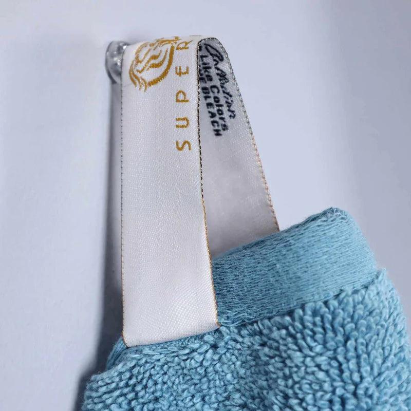 Turkish Cotton Highly Absorbent Solid 6 Piece Towel Set