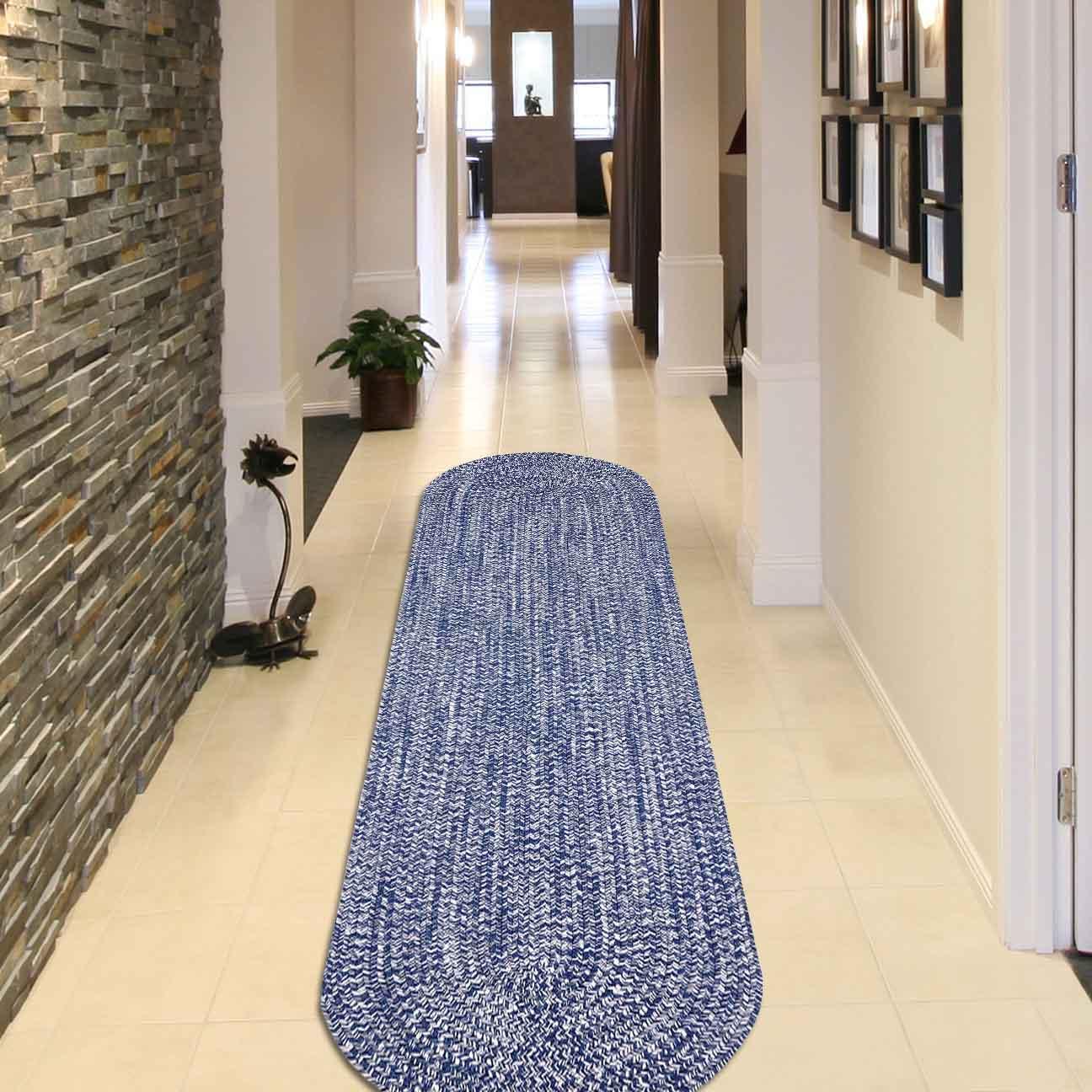 Reversible Braided Eco-Friendly Area Rug Indoor Outdoor Rugs