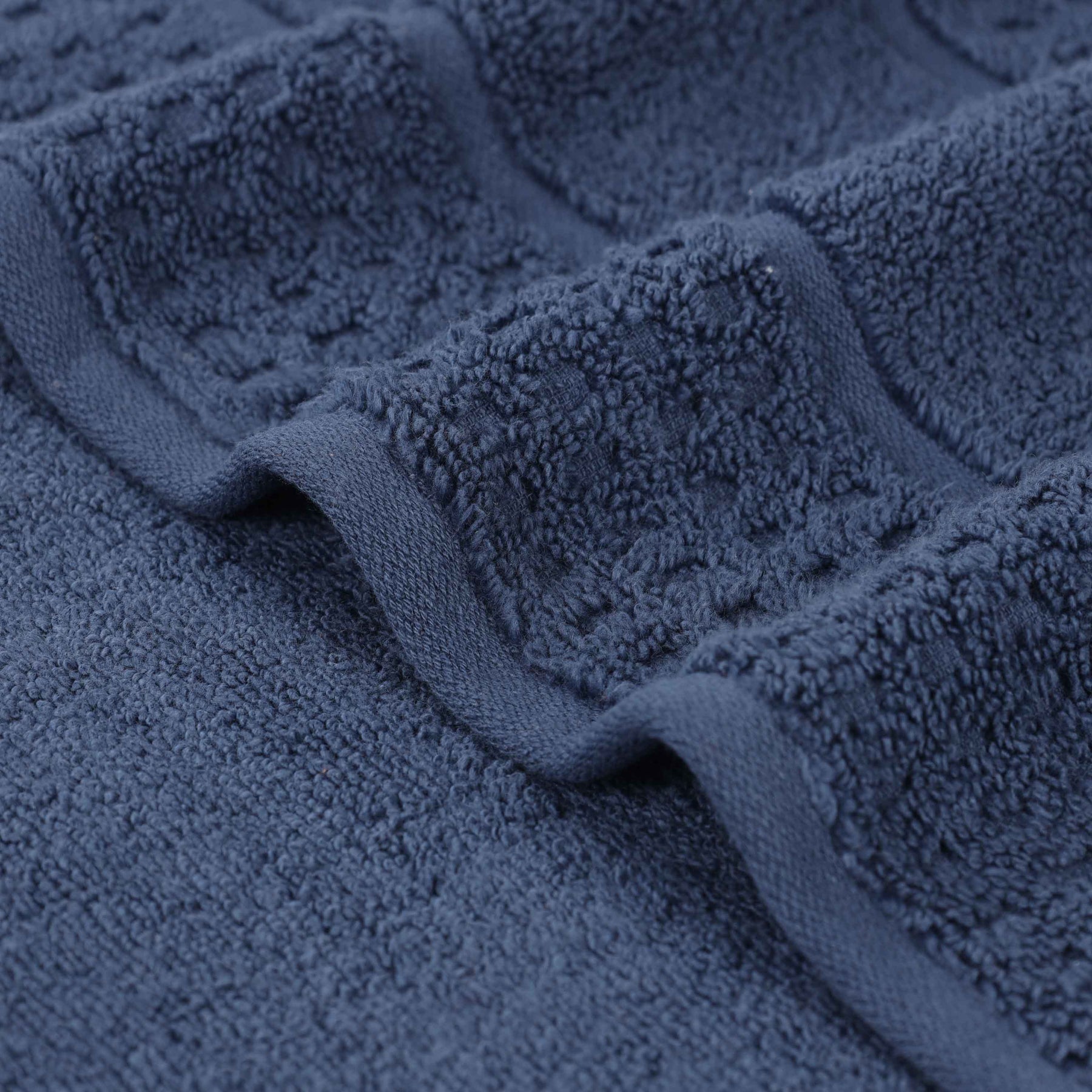 Napa Zero Twist Cotton Solid Waffle Honeycomb 3 Piece Towel Set