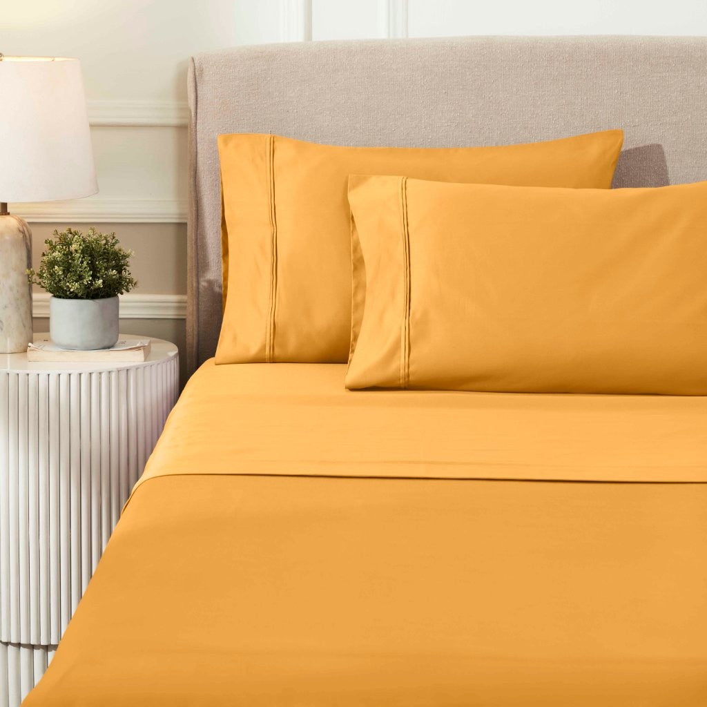 Egyptian Cotton 1200 Thread Count Eco-Friendly Solid Sheet Set