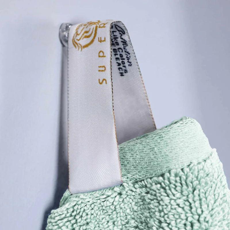 Turkish Cotton Highly Absorbent Solid 6 Piece Towel Set