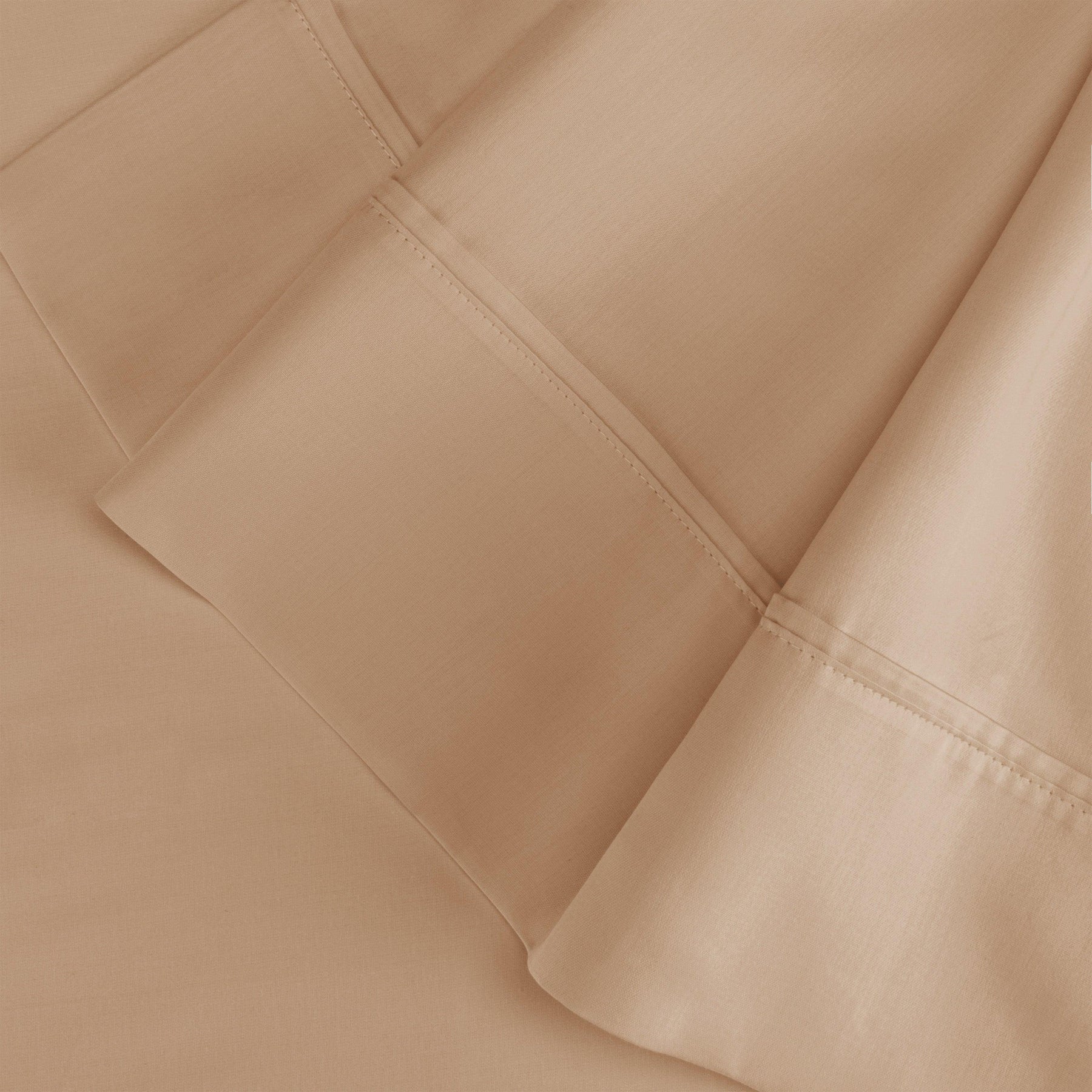 Egyptian Cotton 300 Thread Count Solid Luxury Pillowcases, Set of 2