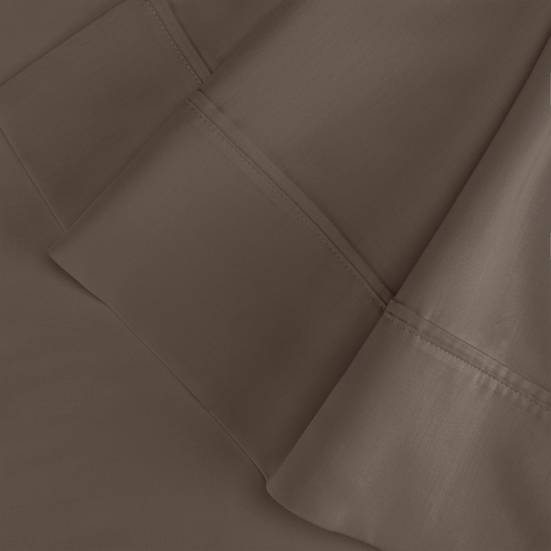 Egyptian Cotton 300 Thread Count Solid Luxury Pillowcases, Set of 2