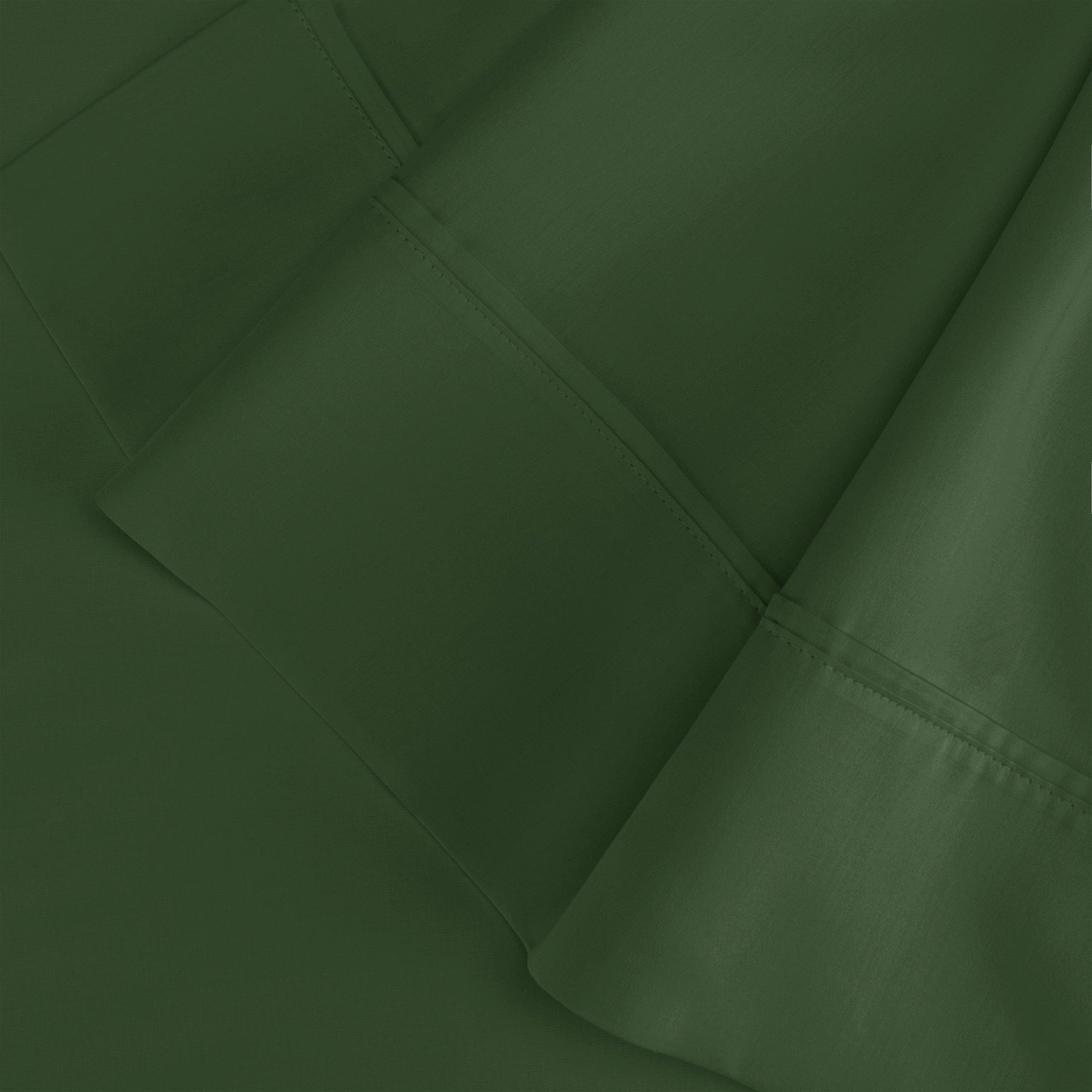 Egyptian Cotton 300 Thread Count Solid Luxury Pillowcases, Set of 2