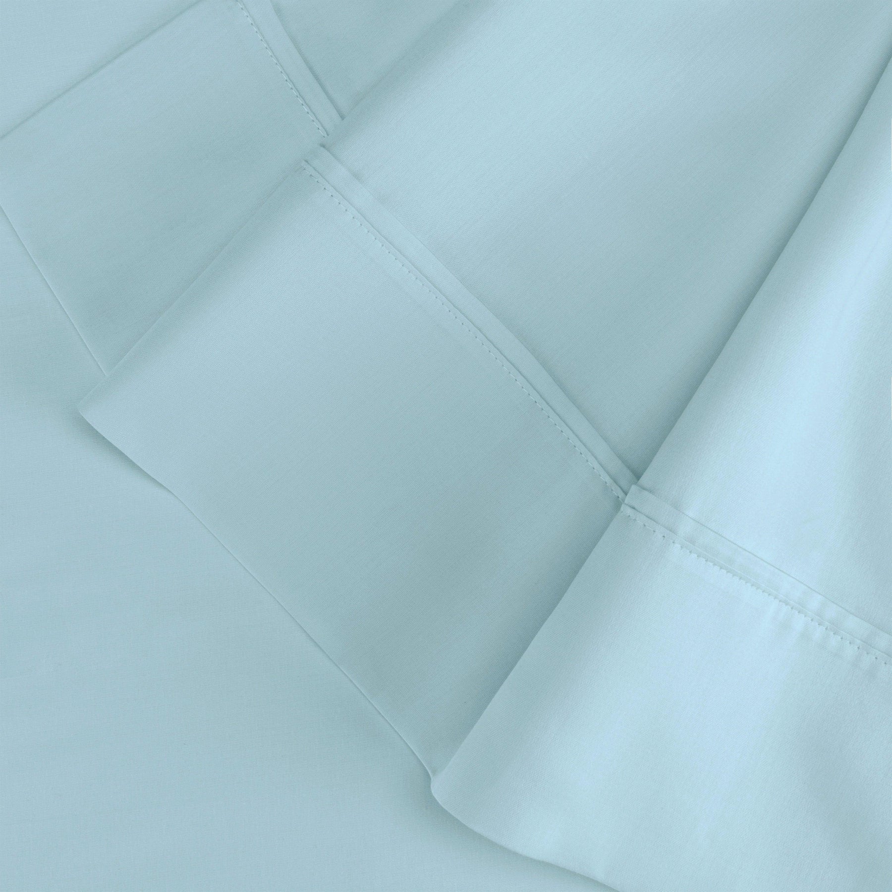 Egyptian Cotton 300 Thread Count Solid Luxury Pillowcases, Set of 2