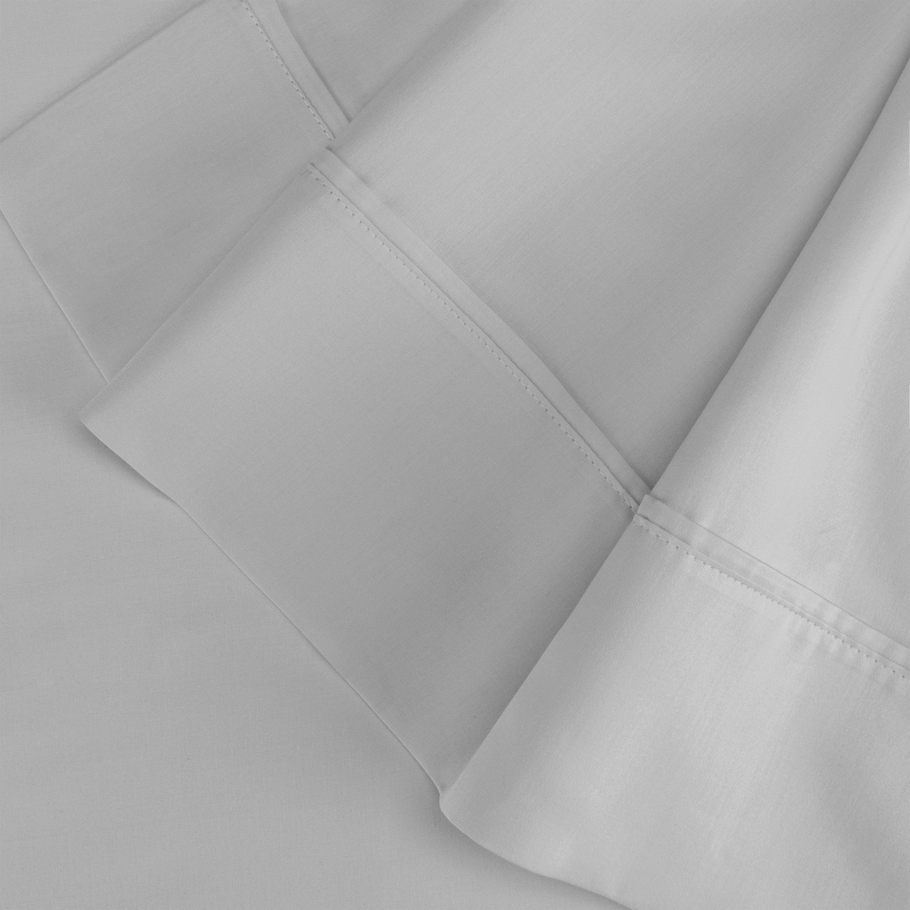 Egyptian Cotton 300 Thread Count Solid Luxury Pillowcases, Set of 2