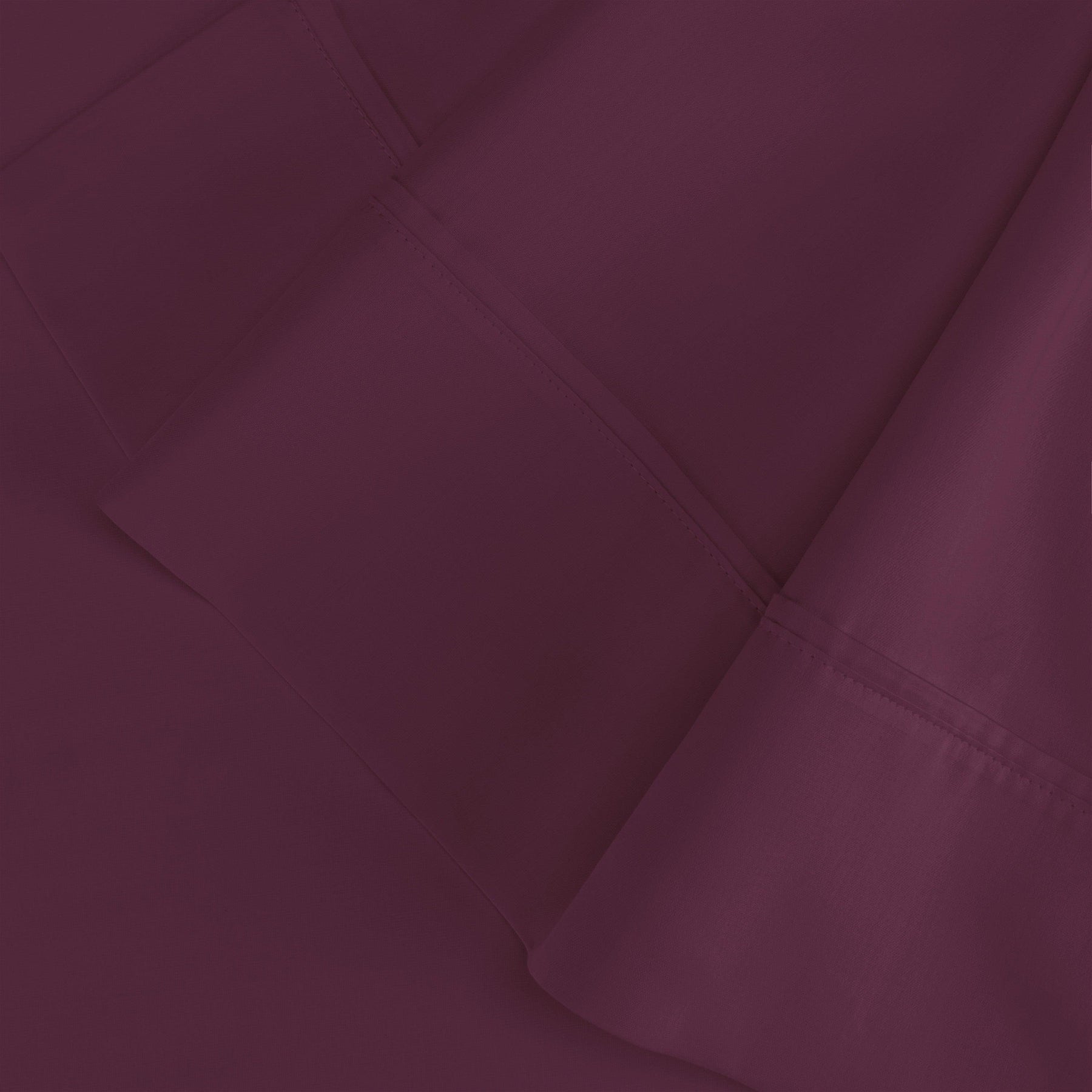 Egyptian Cotton 300 Thread Count Solid Luxury Pillowcases, Set of 2