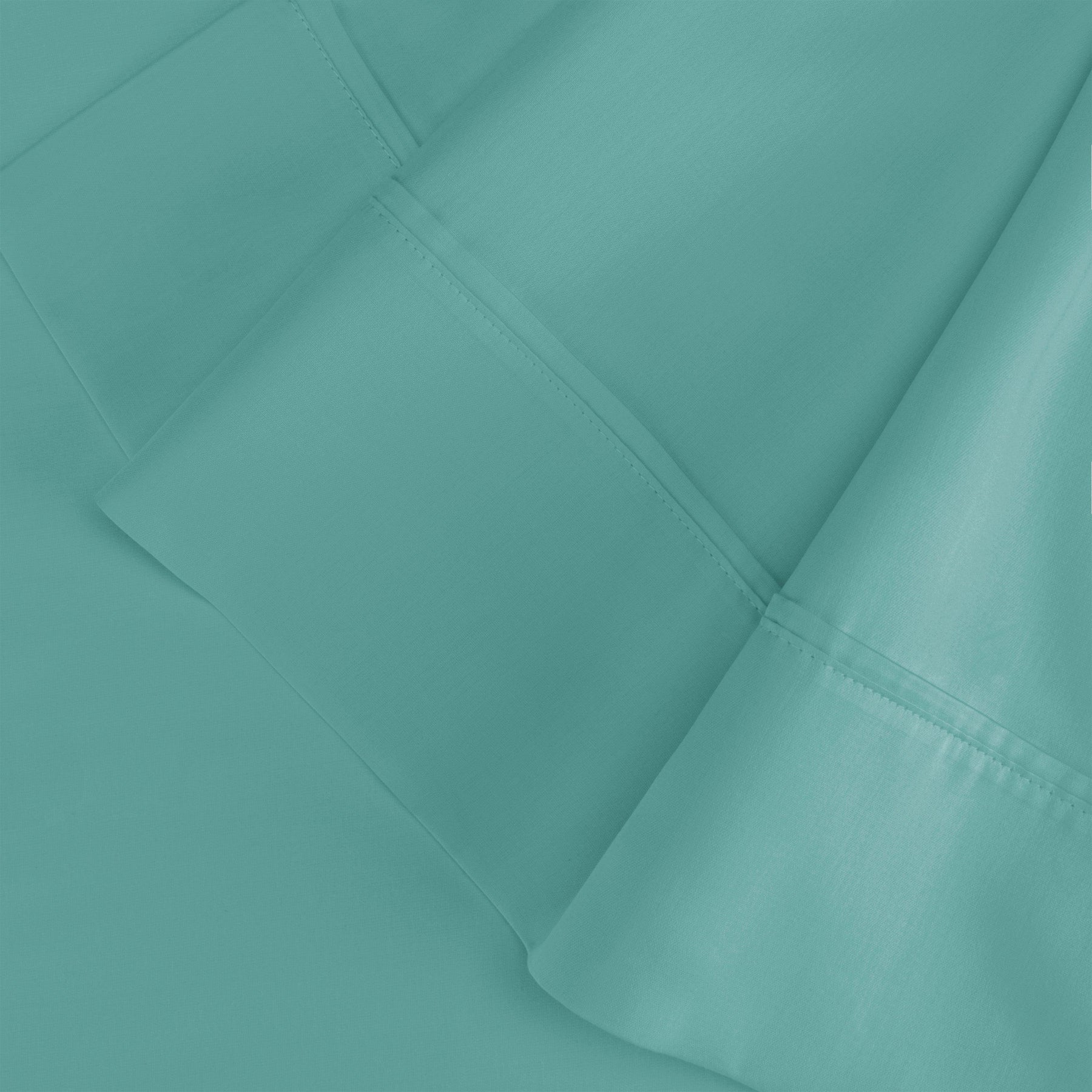 Egyptian Cotton 300 Thread Count Solid Luxury Pillowcases, Set of 2