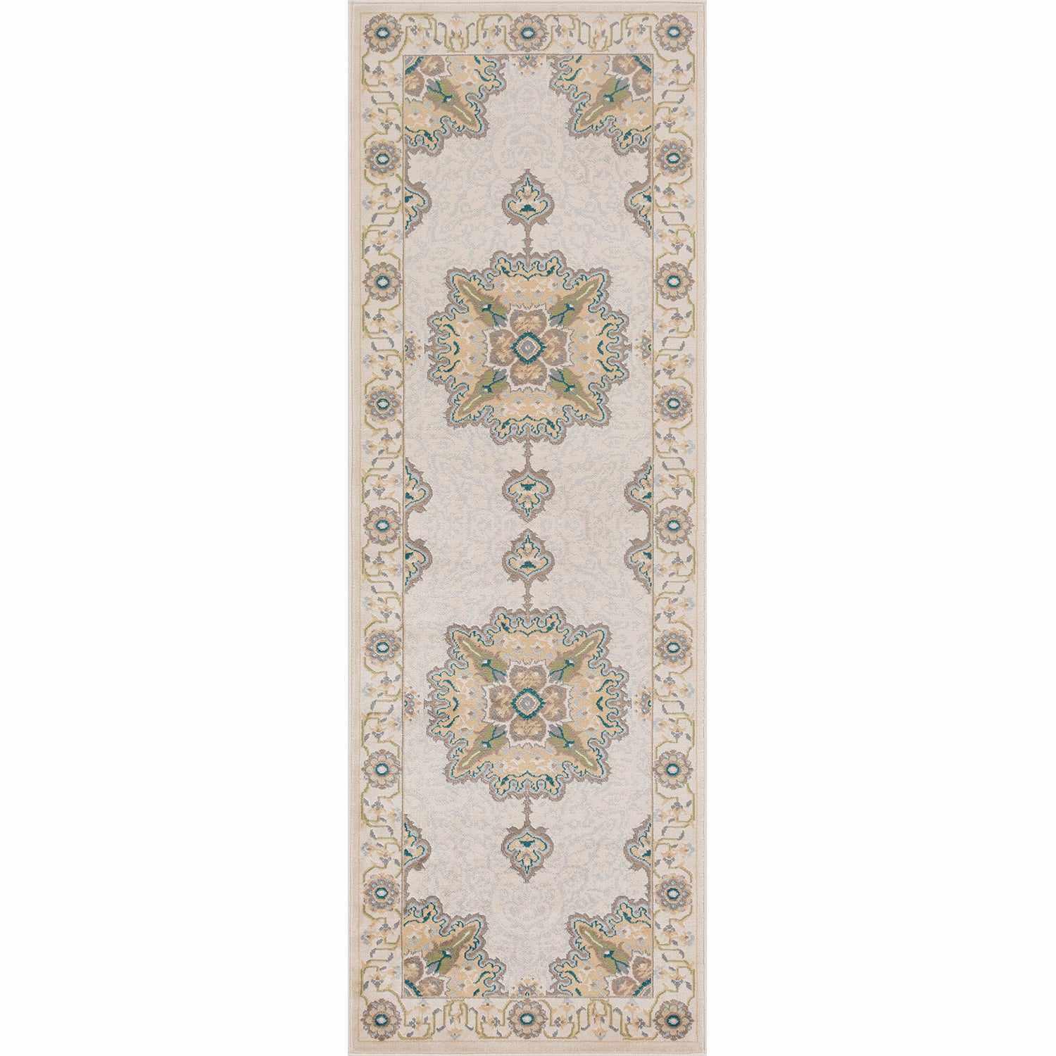 Edeline Medallion Oriental Indoor Large Area Rugs or Runner Rug