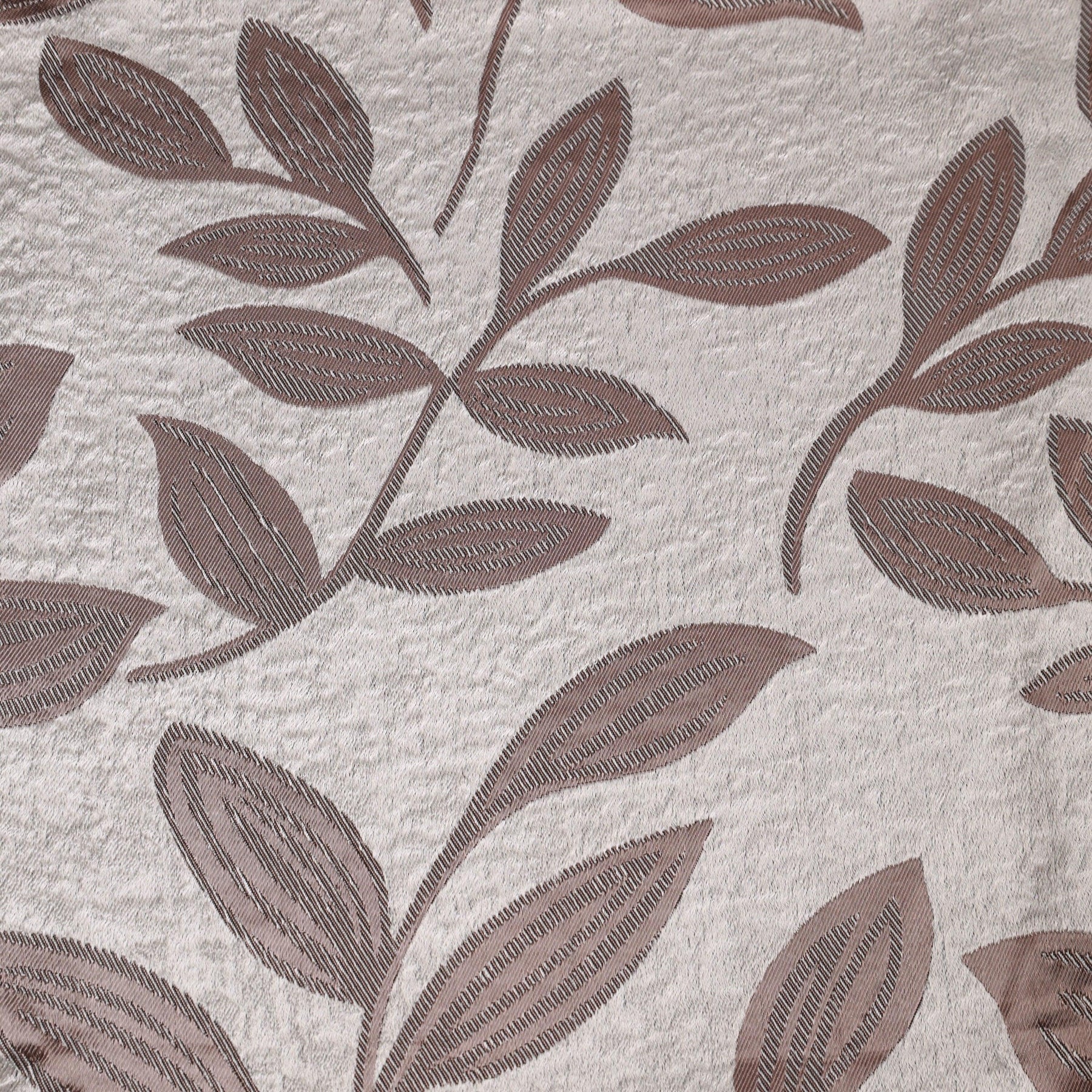 Leaves Machine Washable Room Darkening Blackout Curtains 4 Pieces