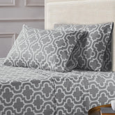 Moroccan Trellis Cotton Flannel 2 Piece Pillowcase Set