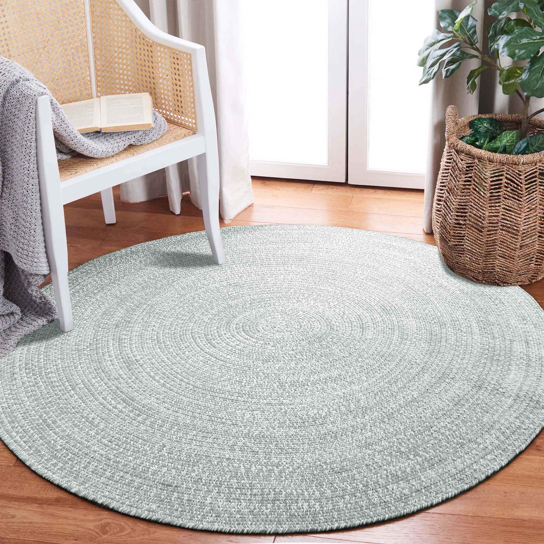 Reversible Braided Eco-Friendly Area Rug Indoor Outdoor Rugs
