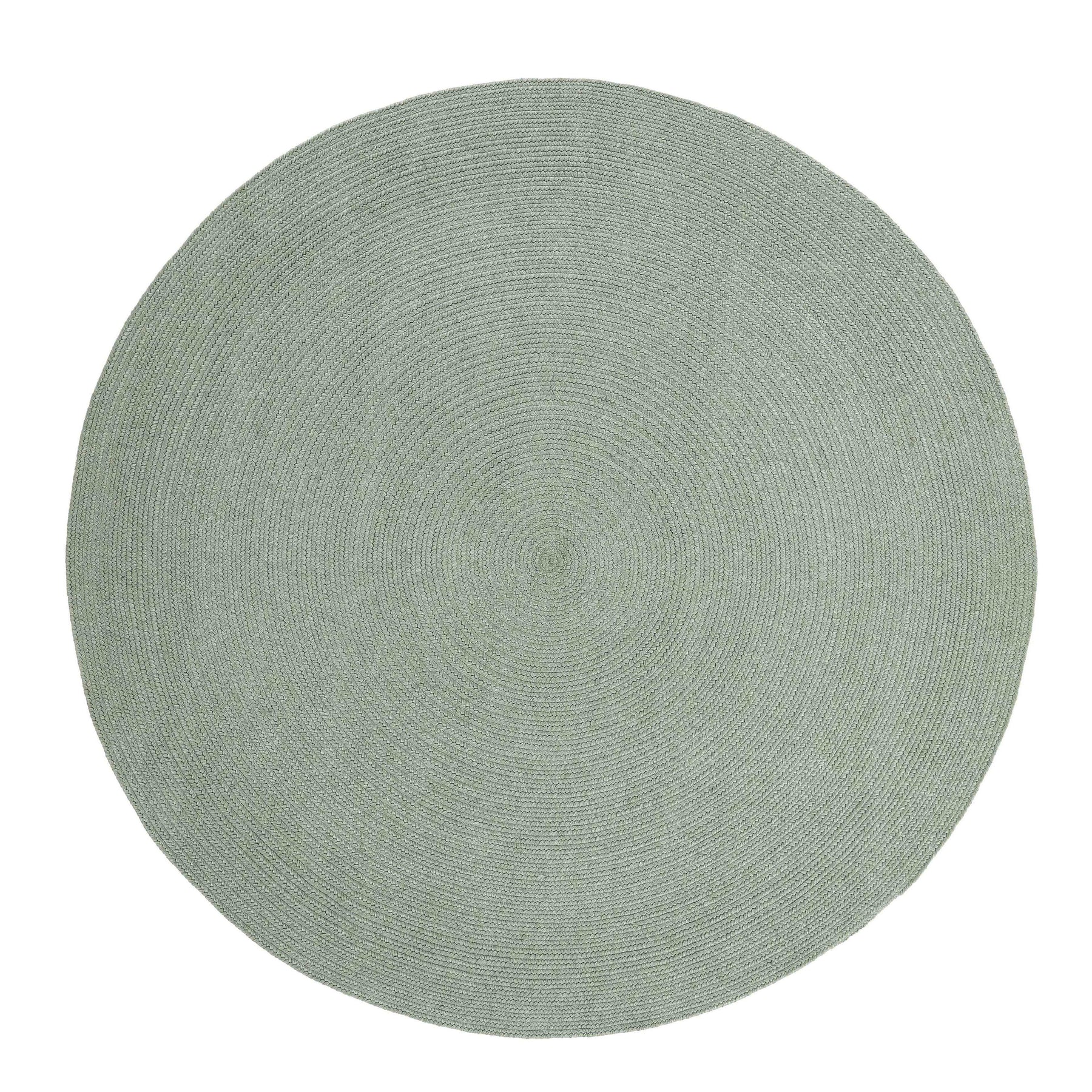 Bohemian Braided Indoor Outdoor Rugs Solid Round Area Rug