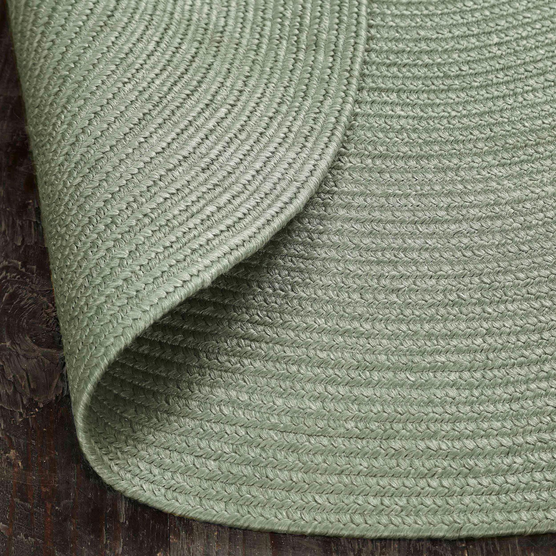 Bohemian Braided Indoor Outdoor Rugs Solid Round Area Rug