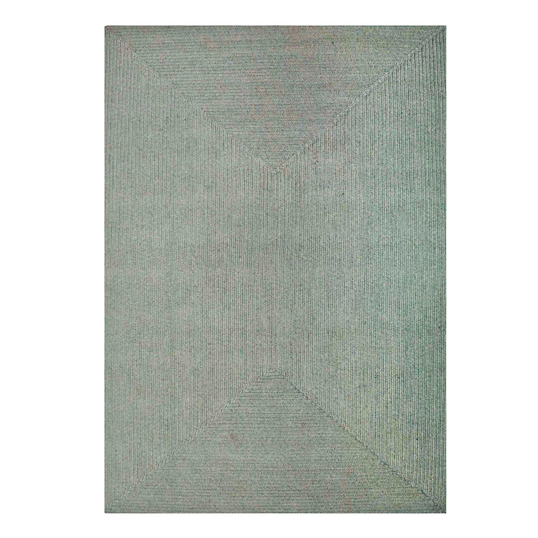 Bohemian Indoor Outdoor Rugs Solid Rectangle Braided Area Rug