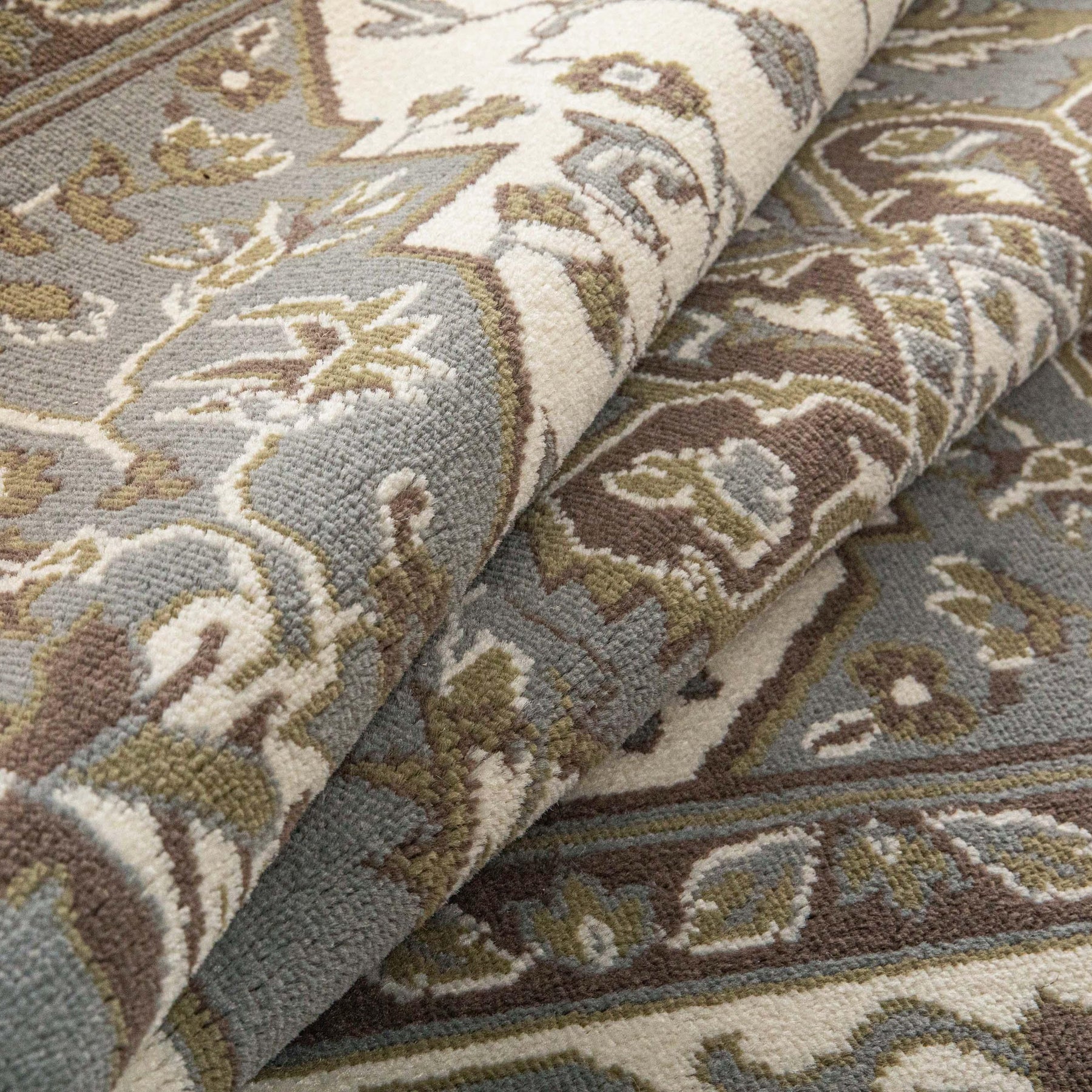 Glendale Traditional Floral Medallion Indoor Area Rug or Runner Rug