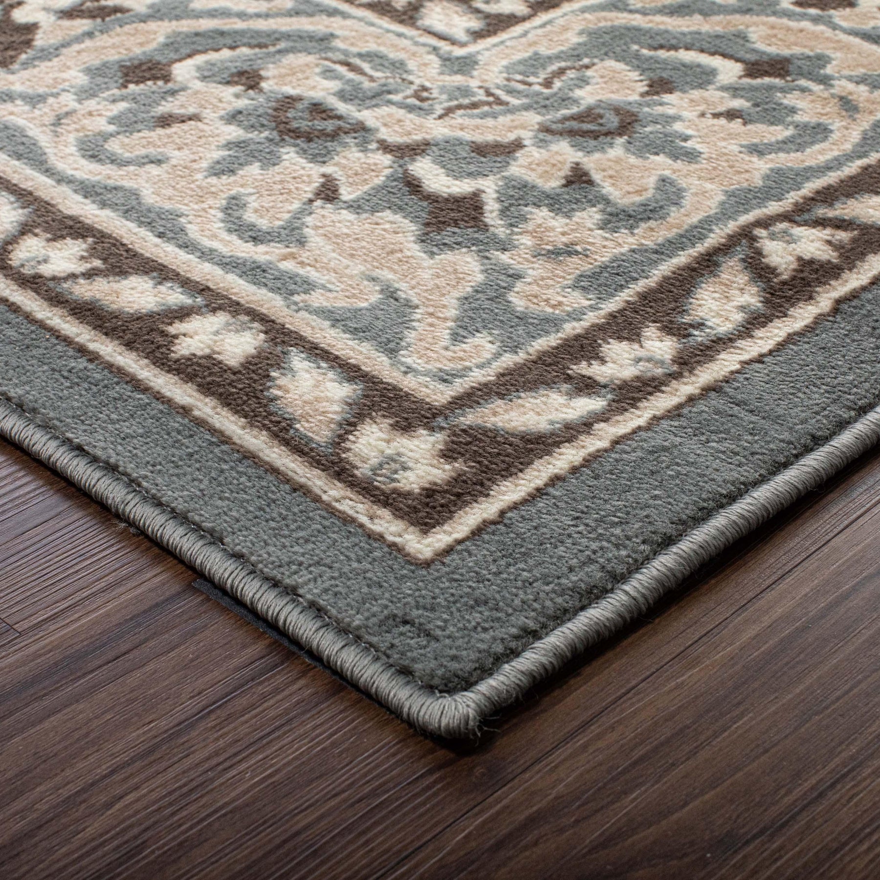 Glendale Traditional Floral Medallion Indoor Area Rug or Runner Rug