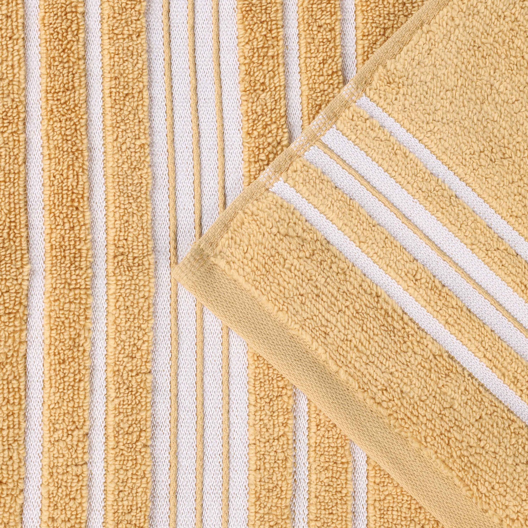 Sadie Zero Twist Cotton Solid Absorbent 3 Piece Towel Set