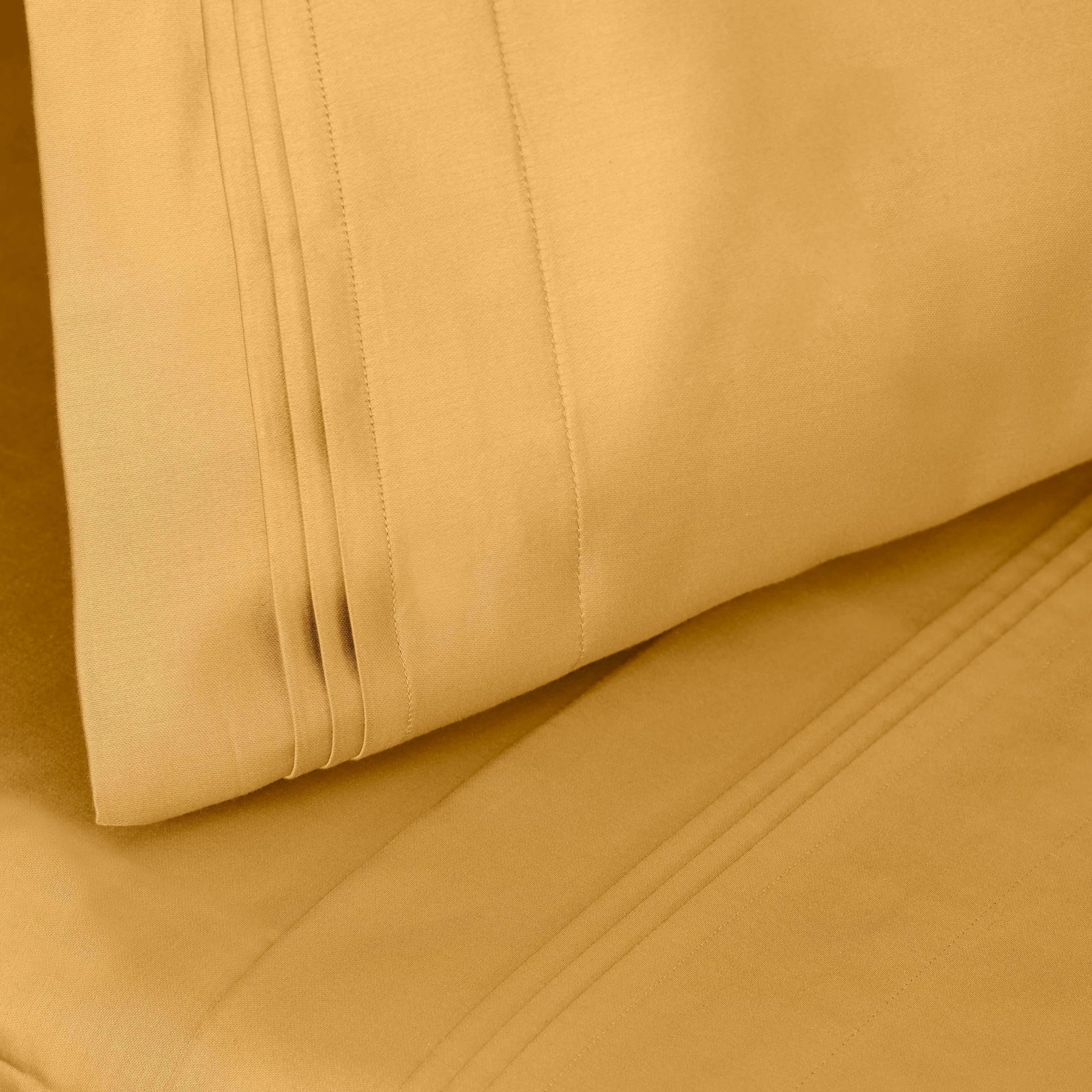 1000 Thread Count Egyptian Cotton Solid Pillowcase Set