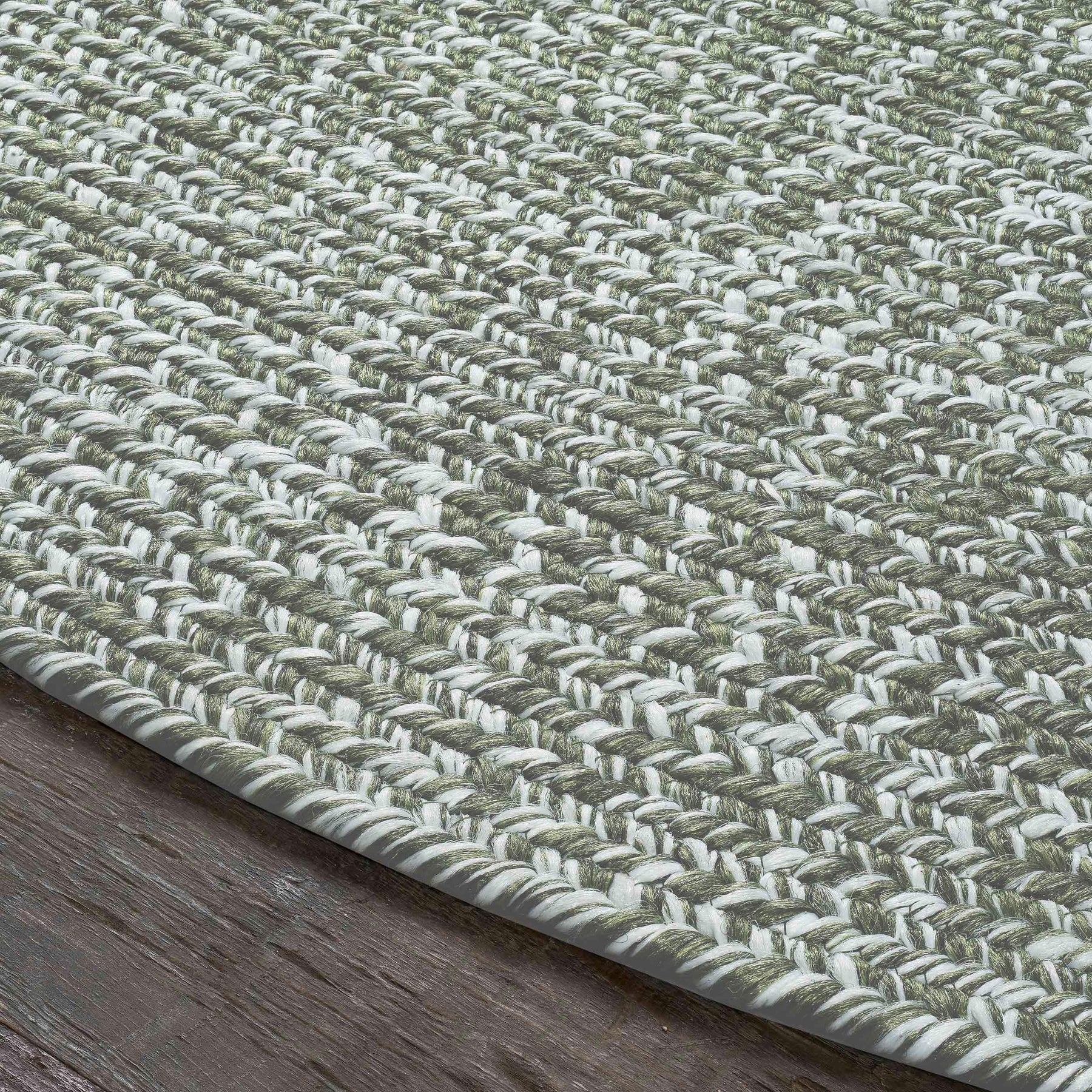 Reversible Braided Eco-Friendly Area Rug Indoor Outdoor Rugs