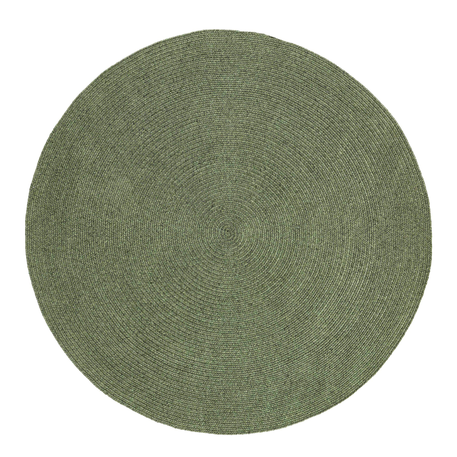 Bohemian Braided Indoor Outdoor Rugs Solid Round Area Rug