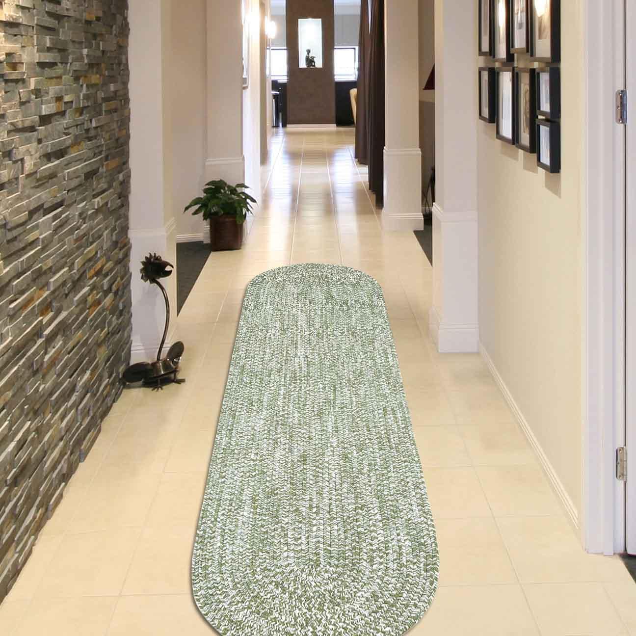 Reversible Braided Eco-Friendly Area Rug Indoor Outdoor Rugs