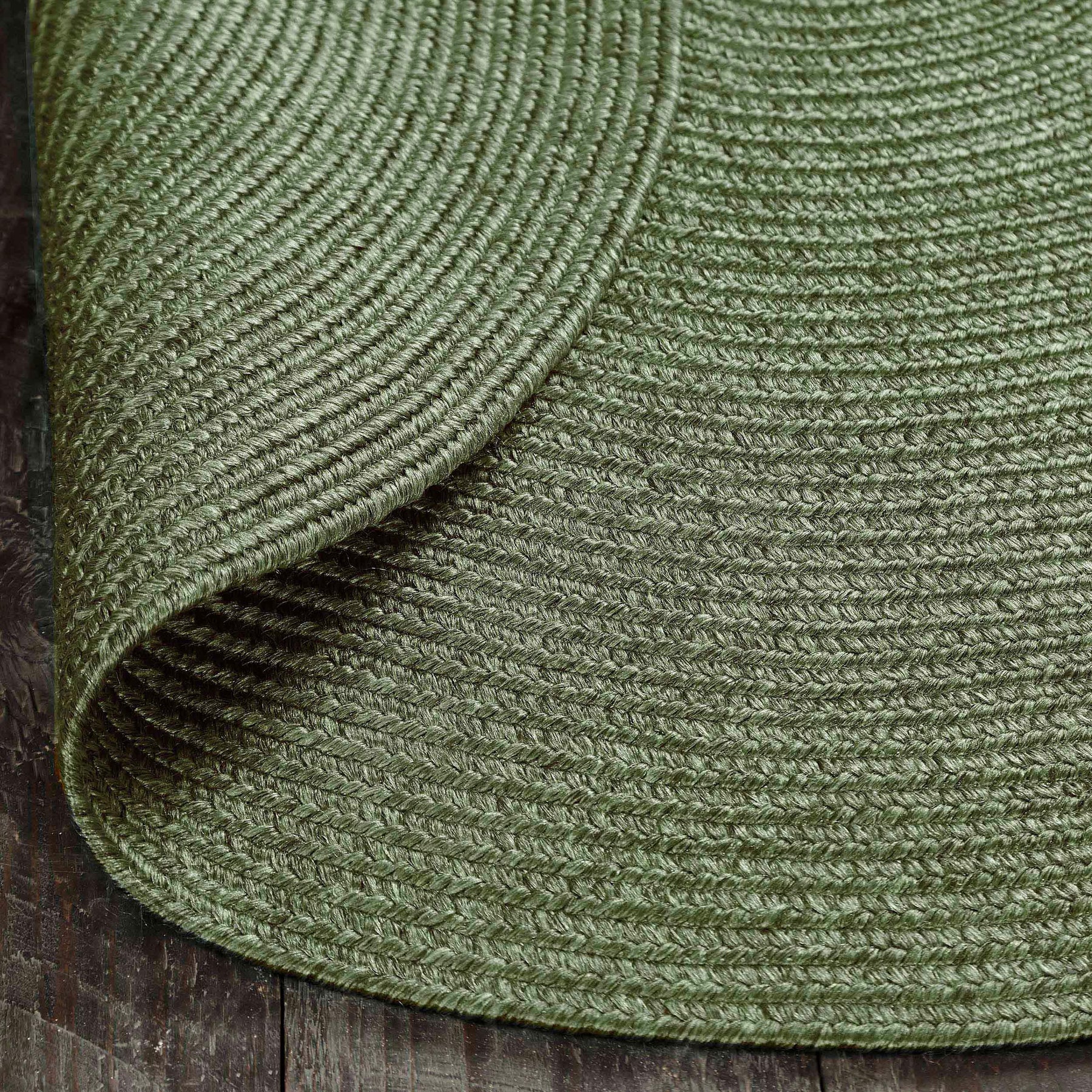 Bohemian Braided Indoor Outdoor Rugs Solid Round Area Rug