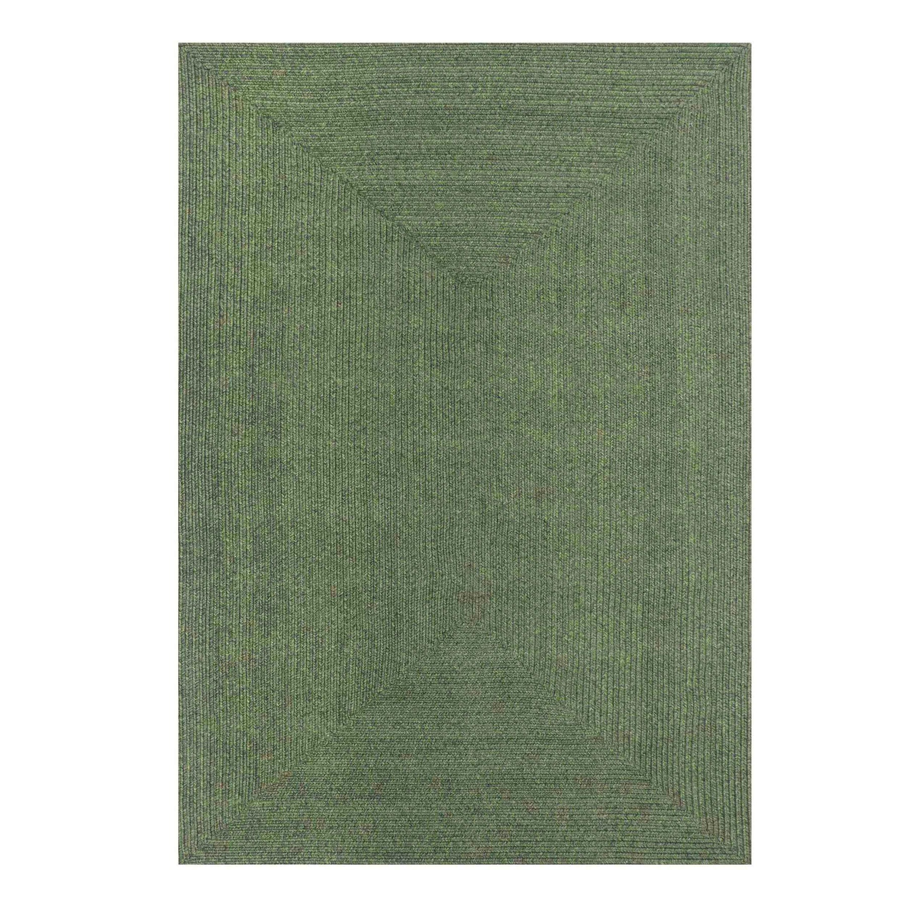 Bohemian Indoor Outdoor Rugs Solid Rectangle Braided Area Rug