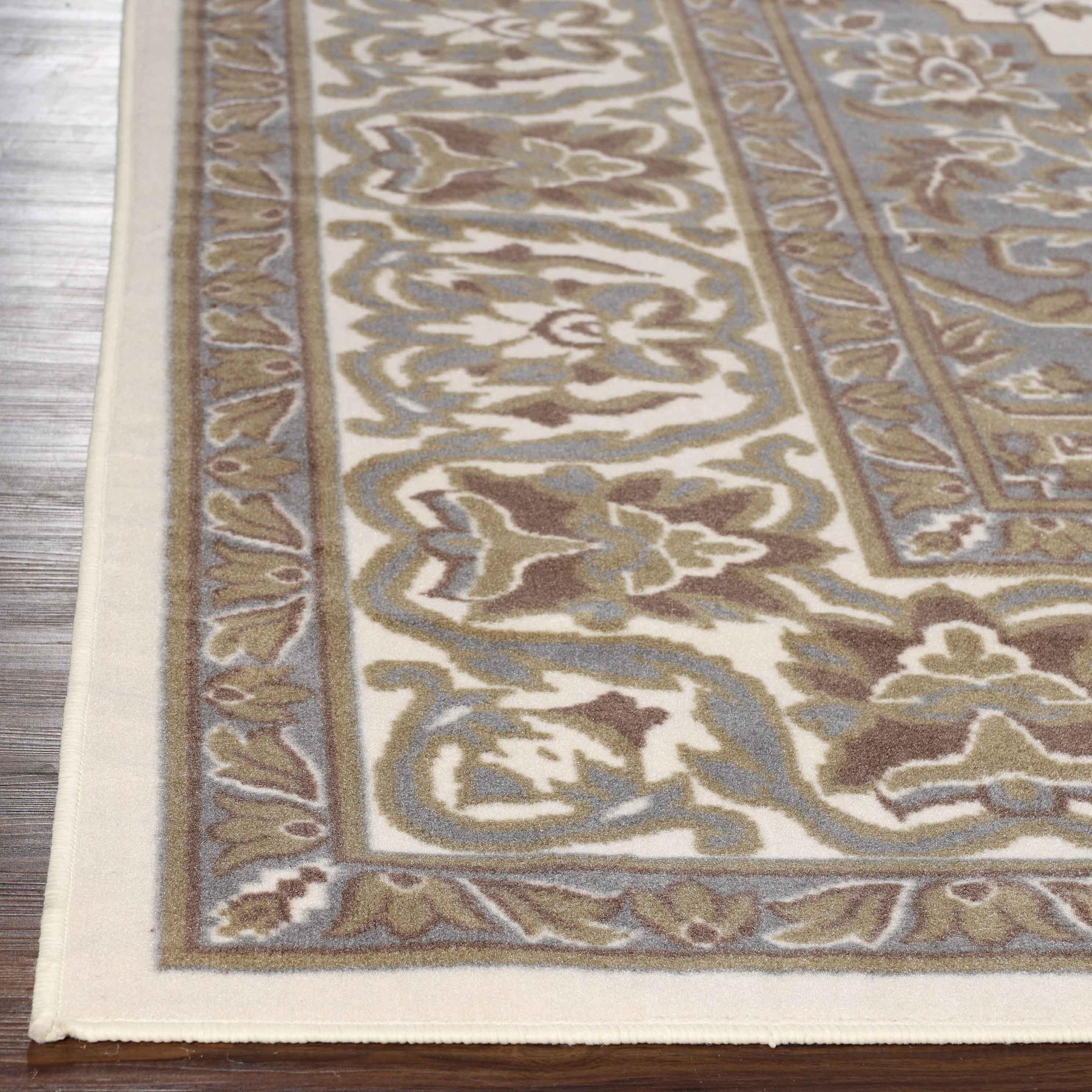 Glendale Traditional Floral Medallion Indoor Area Rug or Runner Rug