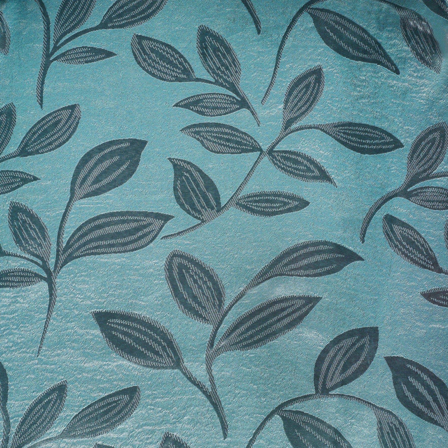 Leaves Machine Washable Room Darkening Blackout Curtains 4 Pieces