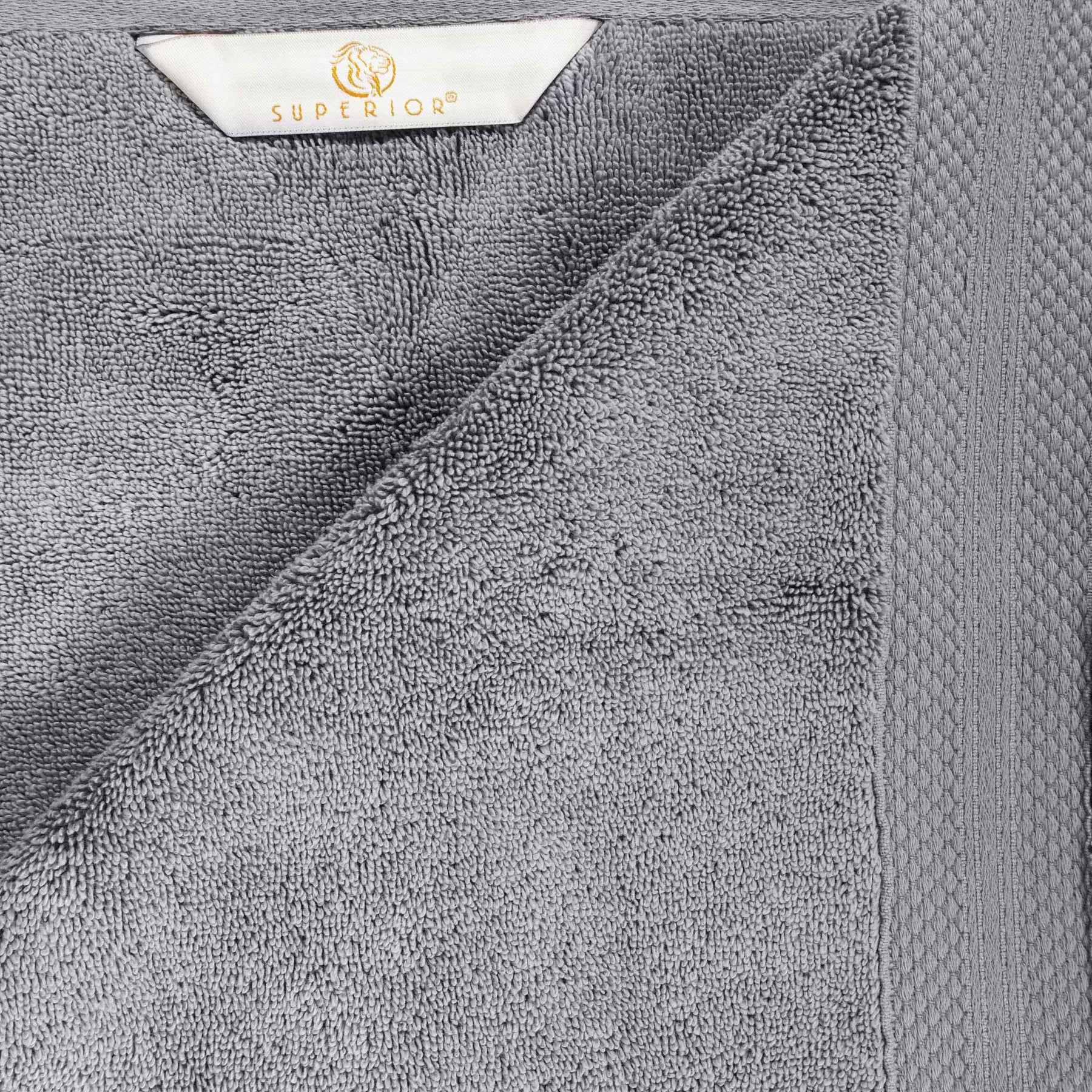 Aria Turkish Cotton Heavyweight Solid Absorbent 2-Piece Bath Towel Set